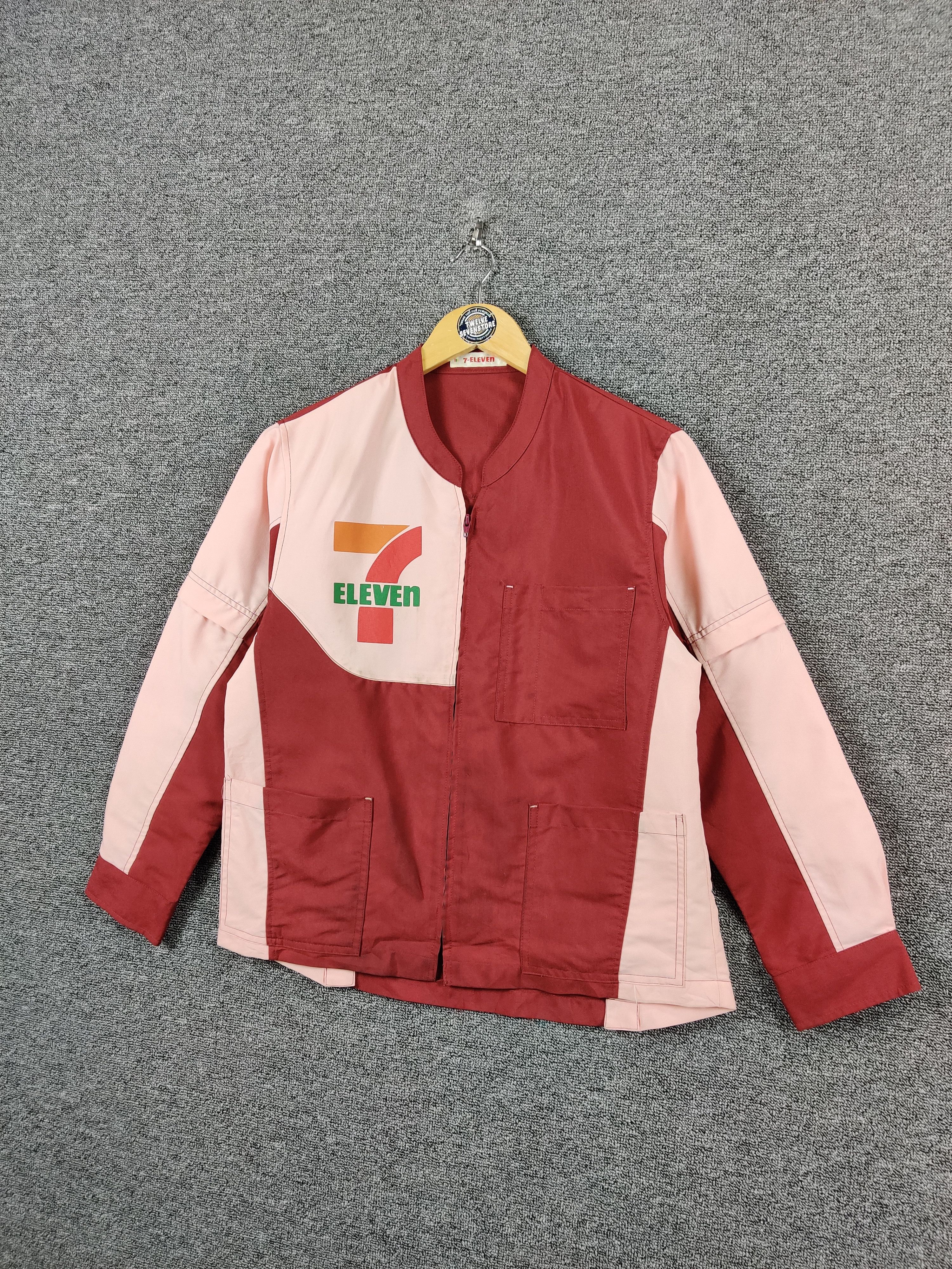 Japanese Brand Vintage 7eleven Uniform Workers Long Sleeve Shirt Size US M / EU 48-50 / 2 - 2 Thumbnail