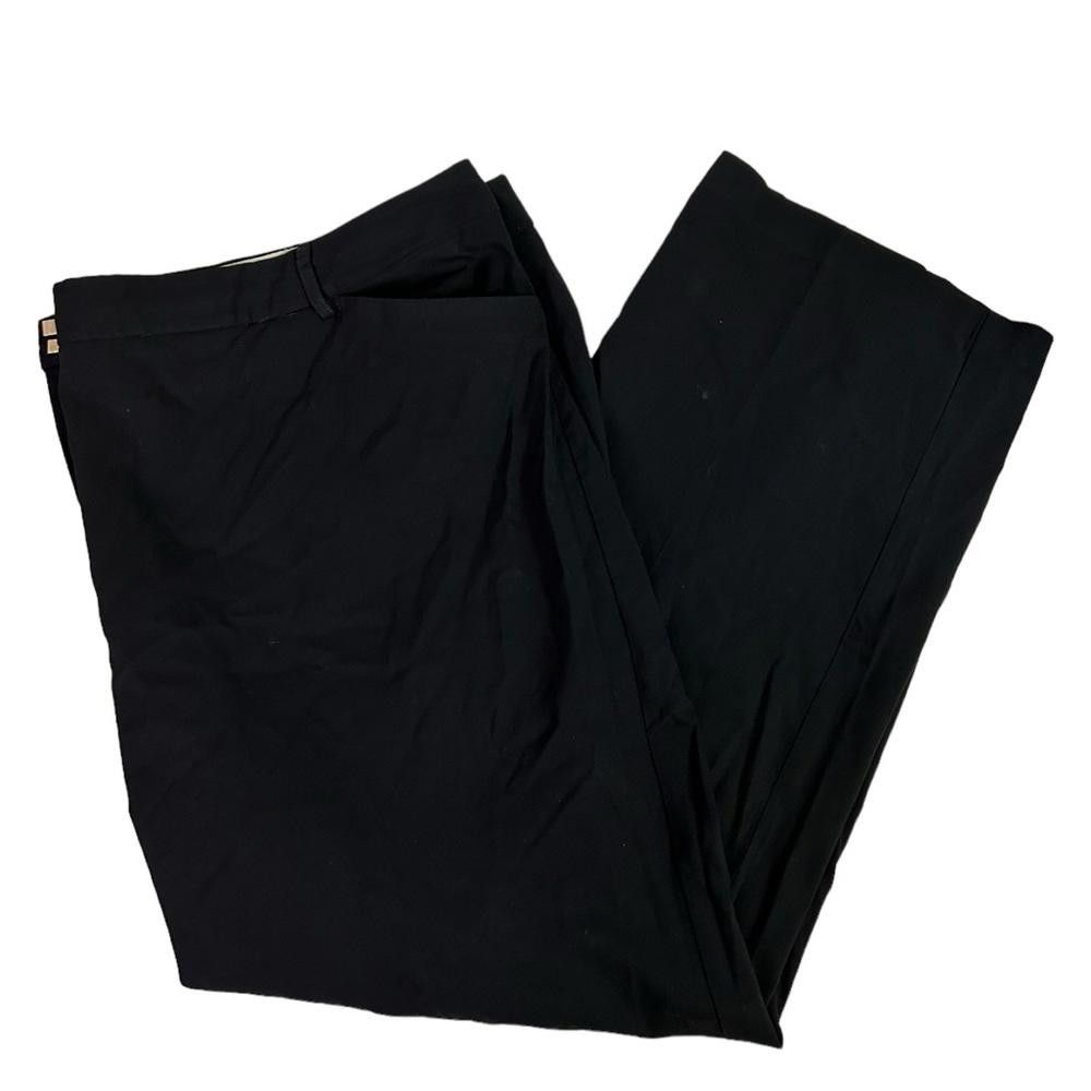 Designer Lane Bryant l Perfect Drape Straight Pant Size 24 Size 42" / US 20 - 2 Thumbnail