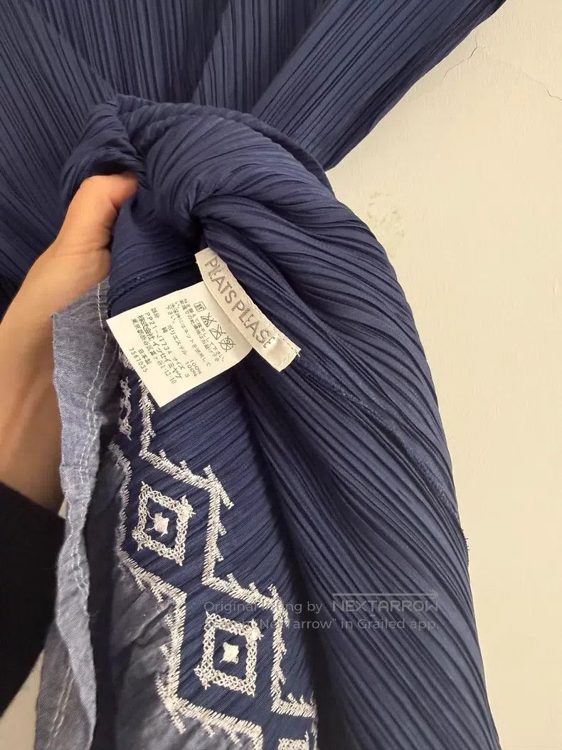 Issey Miyake Issey Miyake Denim Dress Size L / US 10 / IT 46 - 3 Thumbnail