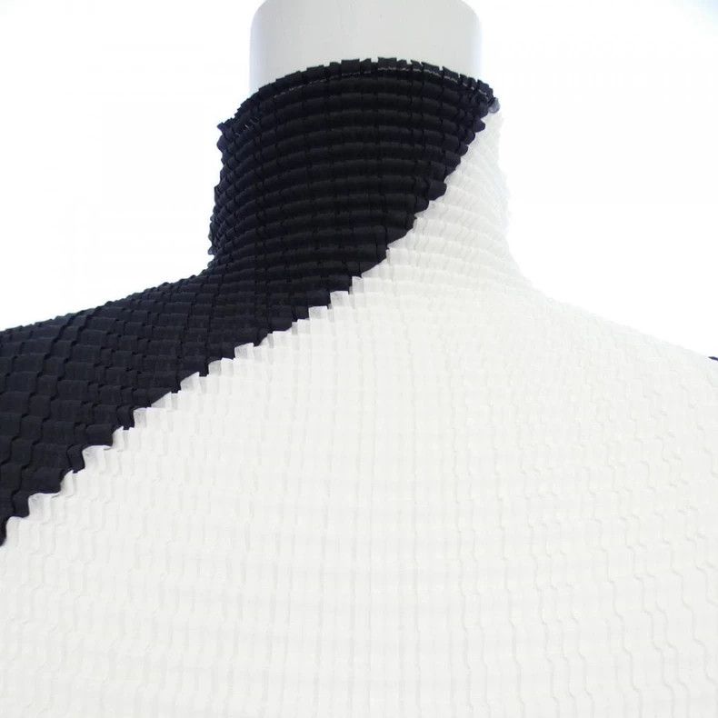 Issey Miyake Issey Miyake size:2 Black and white main line color-blocke Size S / US 4 / IT 40 - 3 Thumbnail