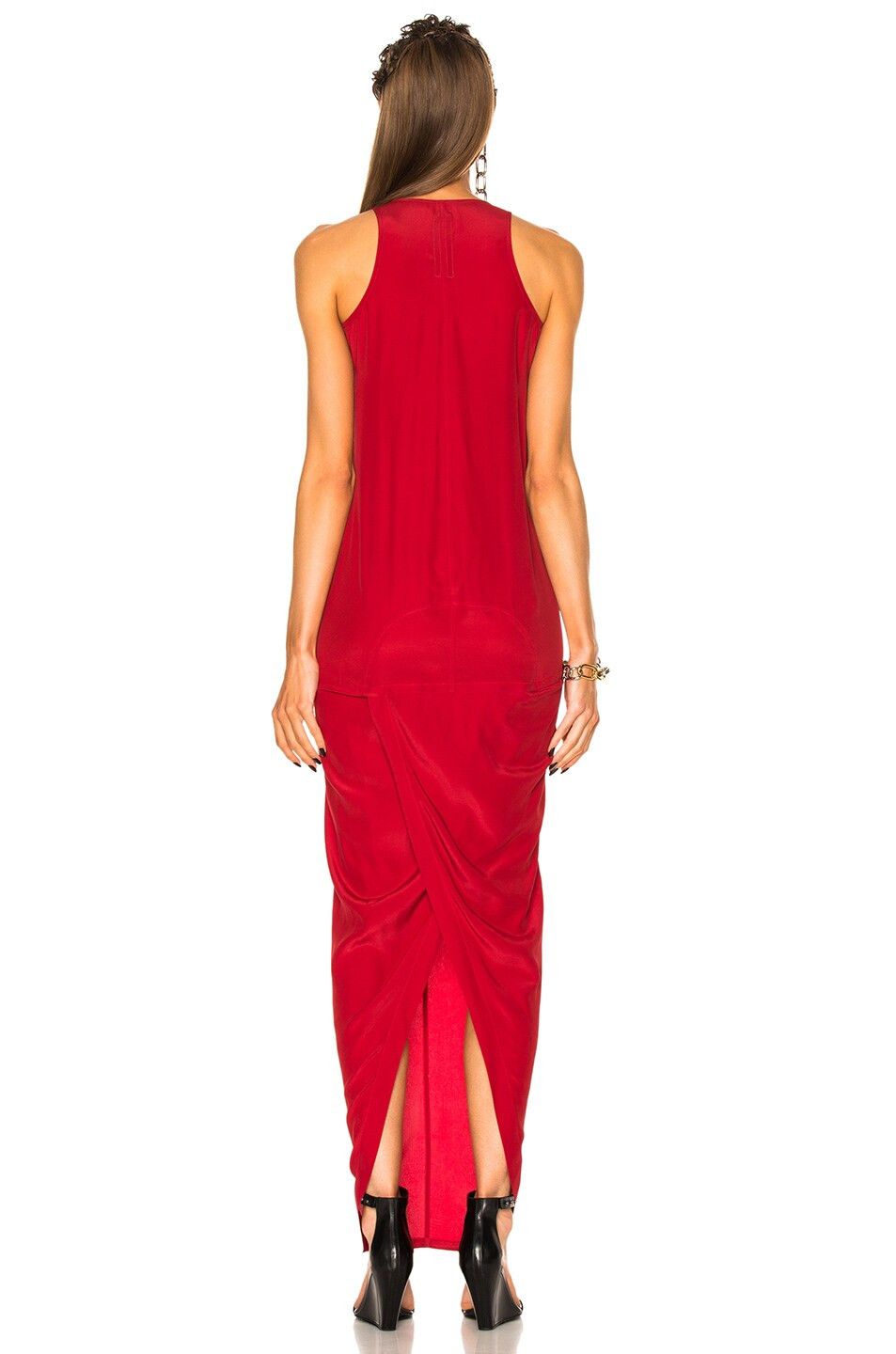 Rick Owens Rick Owens Moody Tank Gown in Red Size M / US 6-8 / IT 42-44 - 4 Thumbnail