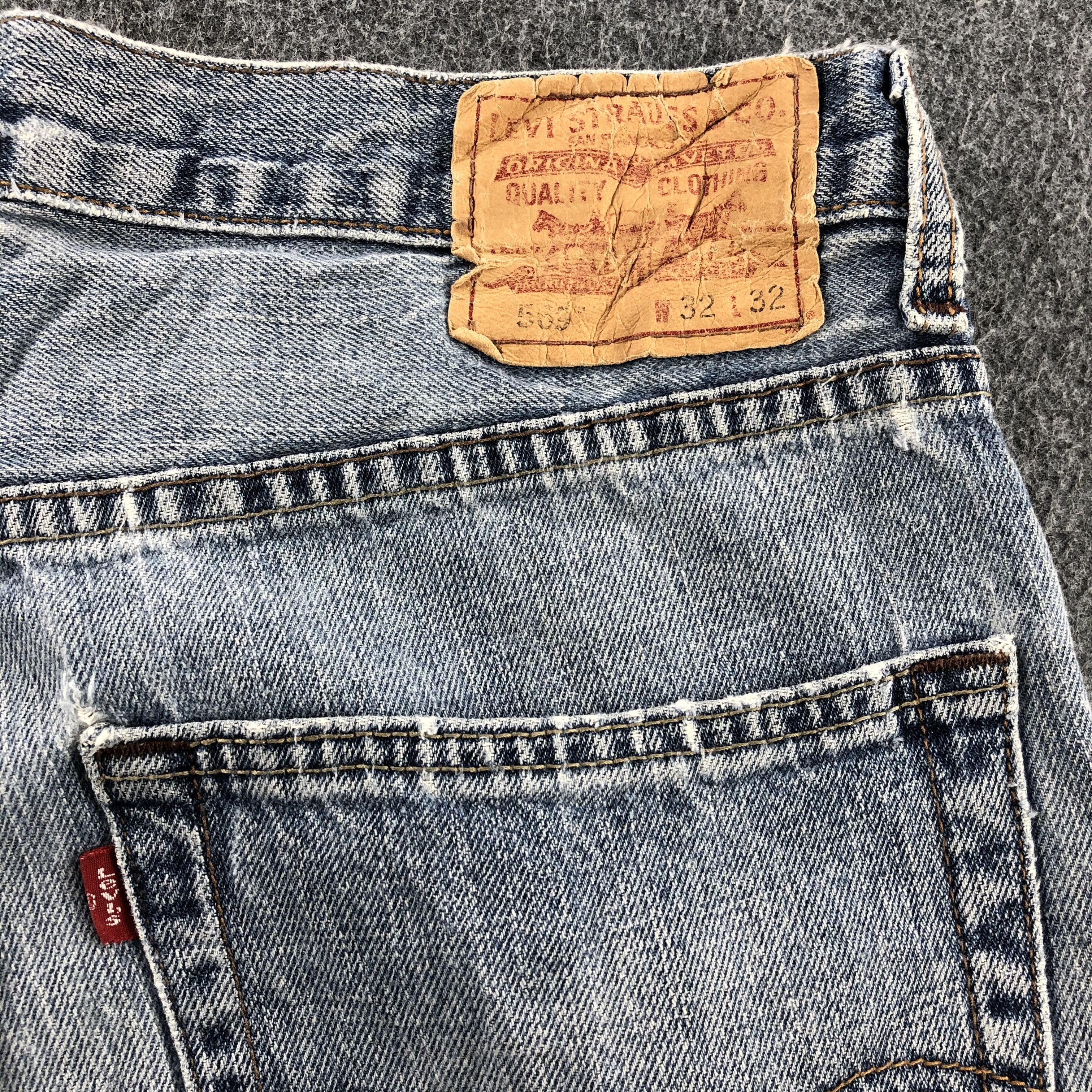 Levi's Vintage Levis 569 Jeans- J1306 Size US 33 - 5 Thumbnail
