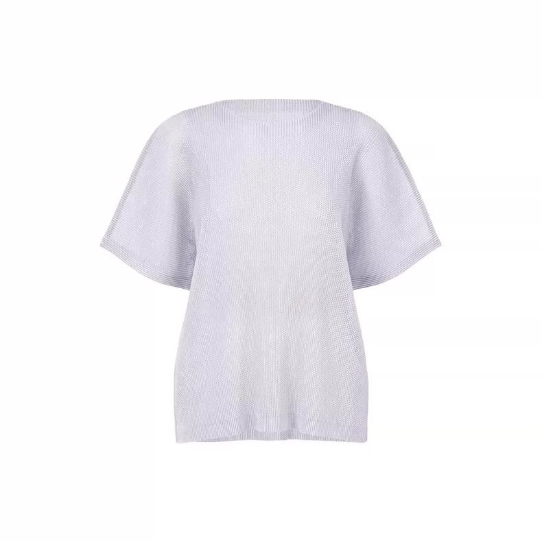 Issey Miyake issey miyake size:3 Light purple short-sleeved shirt 2506- Size XXS / US 00 / IT 34 - 9 Thumbnail