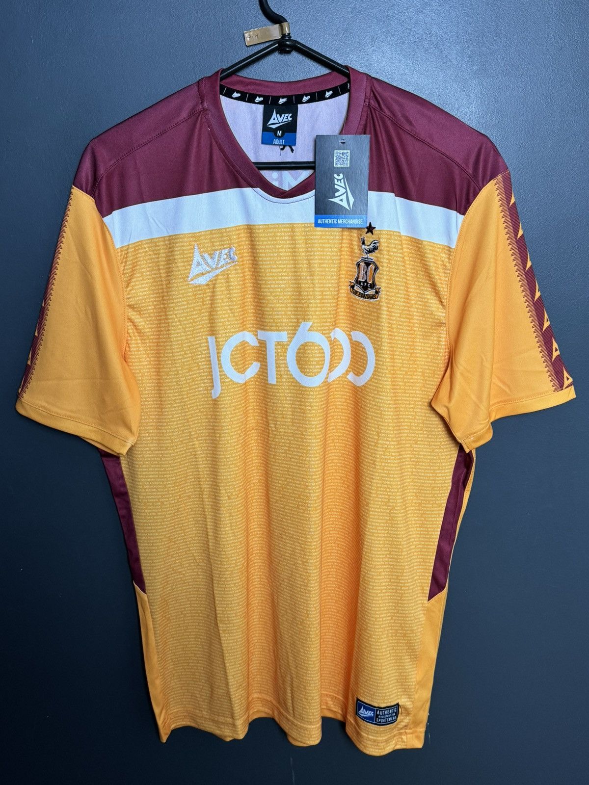 Other New Bradford City 21/22 Special Football Jersey Size US M / EU 48-50 / 2 - 1 Thumbnail