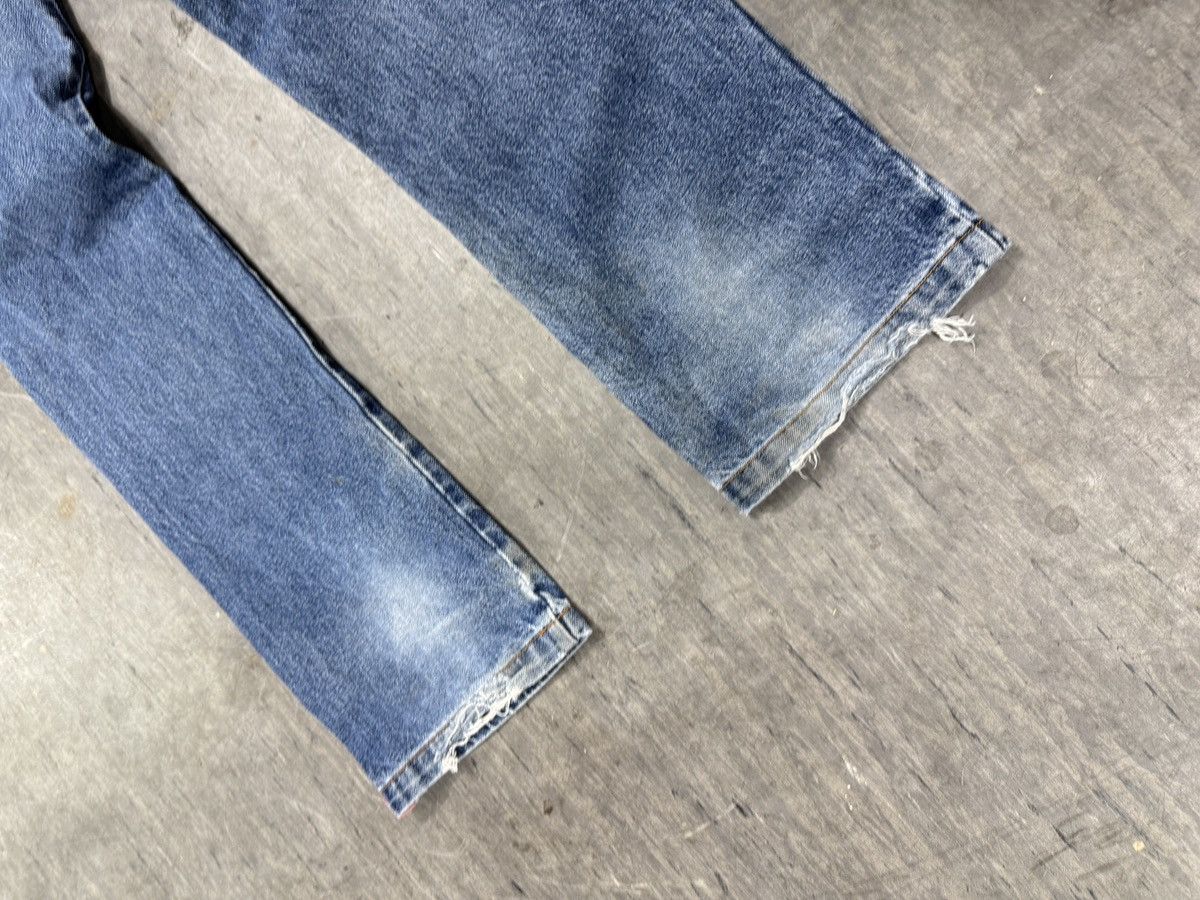 Vintage ᶠᵃⁿᶜʸᵍᵘʸ Vintage Baggy Washed Denim Jeans Wide leg Y2K Size US 34 / EU 50 - 9 Thumbnail