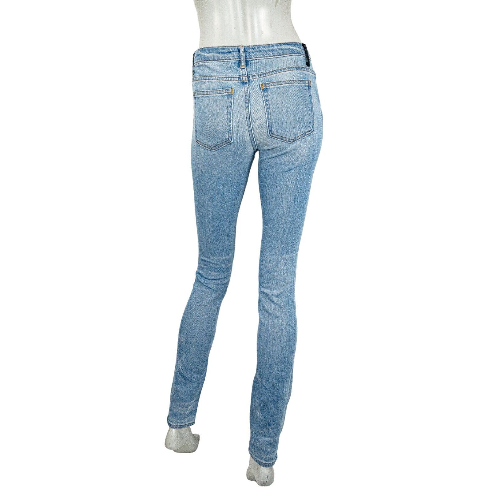 Alexander Wang DENIM x Alexander Wang skinny Jeans Light indigo Fade 25 Size 25" / US 0 / IT 36 - 2 Thumbnail