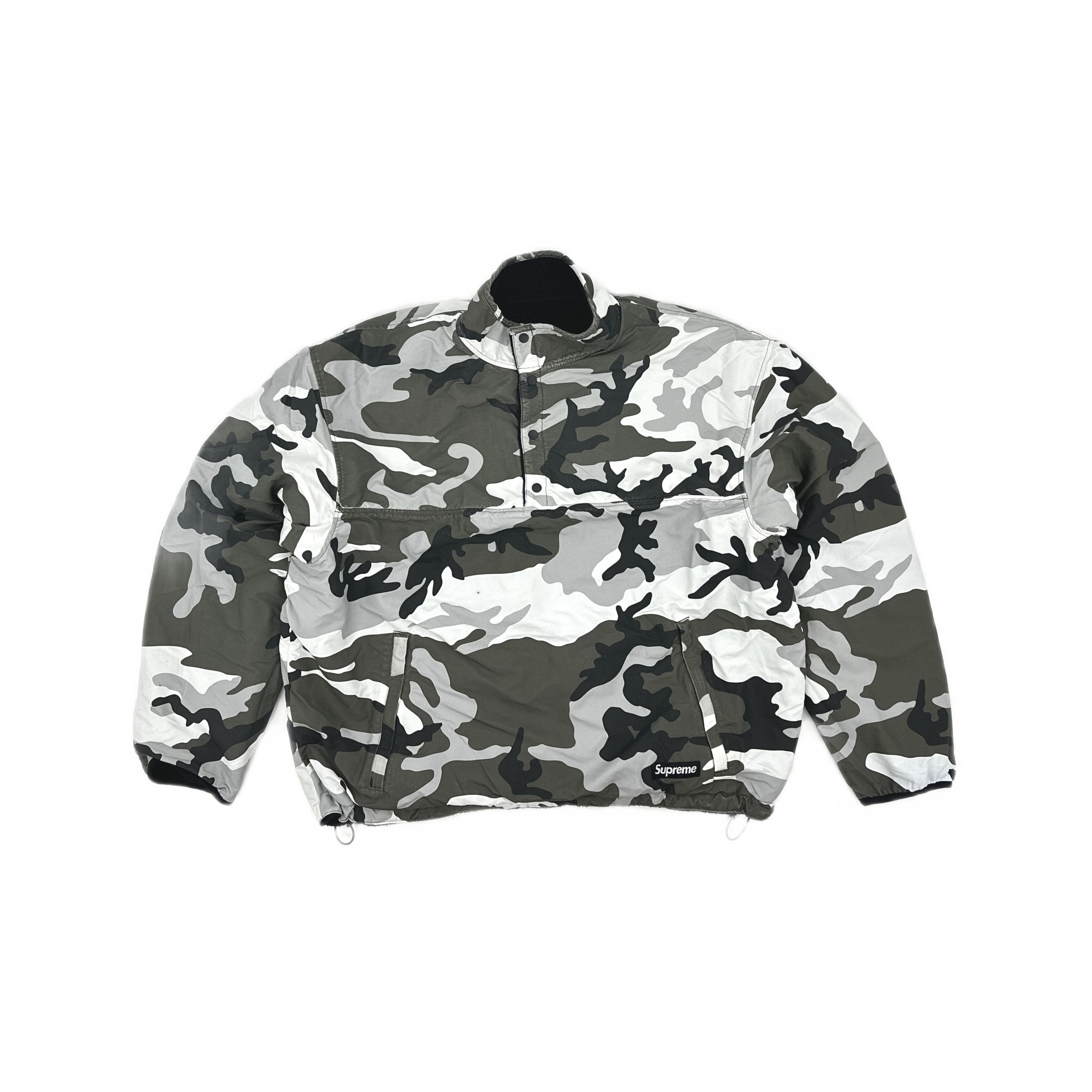 Supreme FW 2012 Tree Camo Field Pullover Jacket (Orange) | Grailed