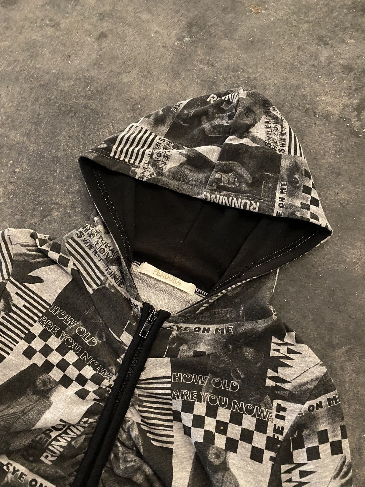 Hysteric Glamour × If Six Was Nine × Japanese Brand Y2k Pendora ‘Hysteric Glamour Style’ Zip Hoodie Size M / US 6-8 / IT 42-44 - 4 Thumbnail