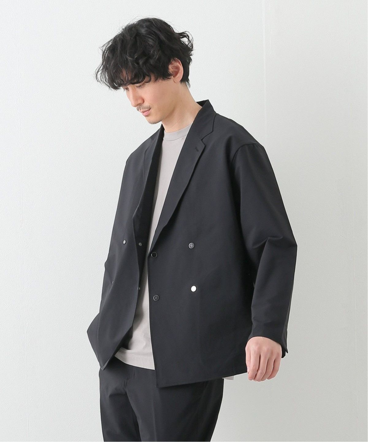 New Balance New balance Met24 Double Breasted Blazer Japan Size US M / EU 48-50 / 2 - 1 Thumbnail