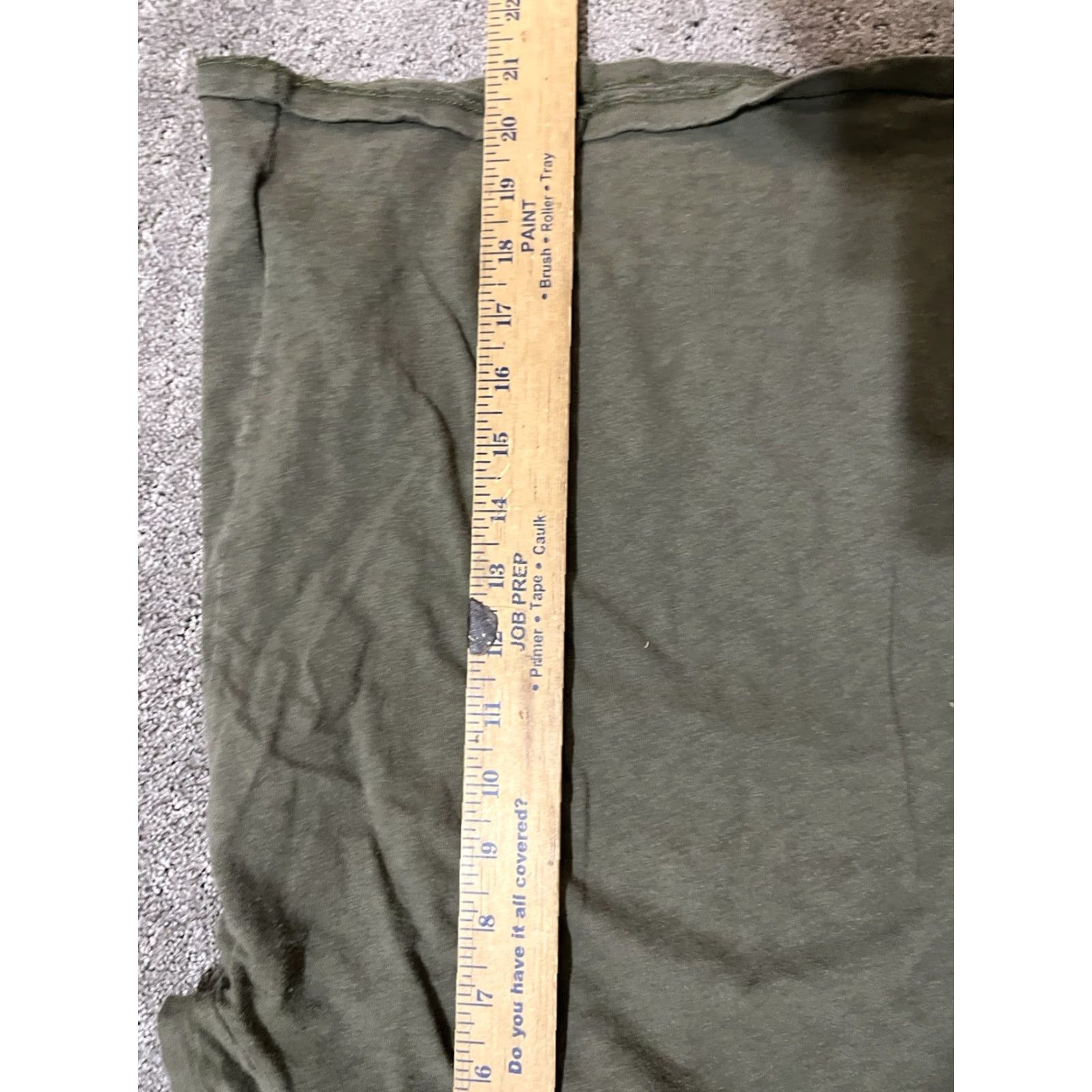 Express Express One Eleven Women's Short Sleeve Shirt Size Small Solid Green Cotton Blend Classic Cap Sleeve Size S / US 4 / IT 40 - 5 Thumbnail
