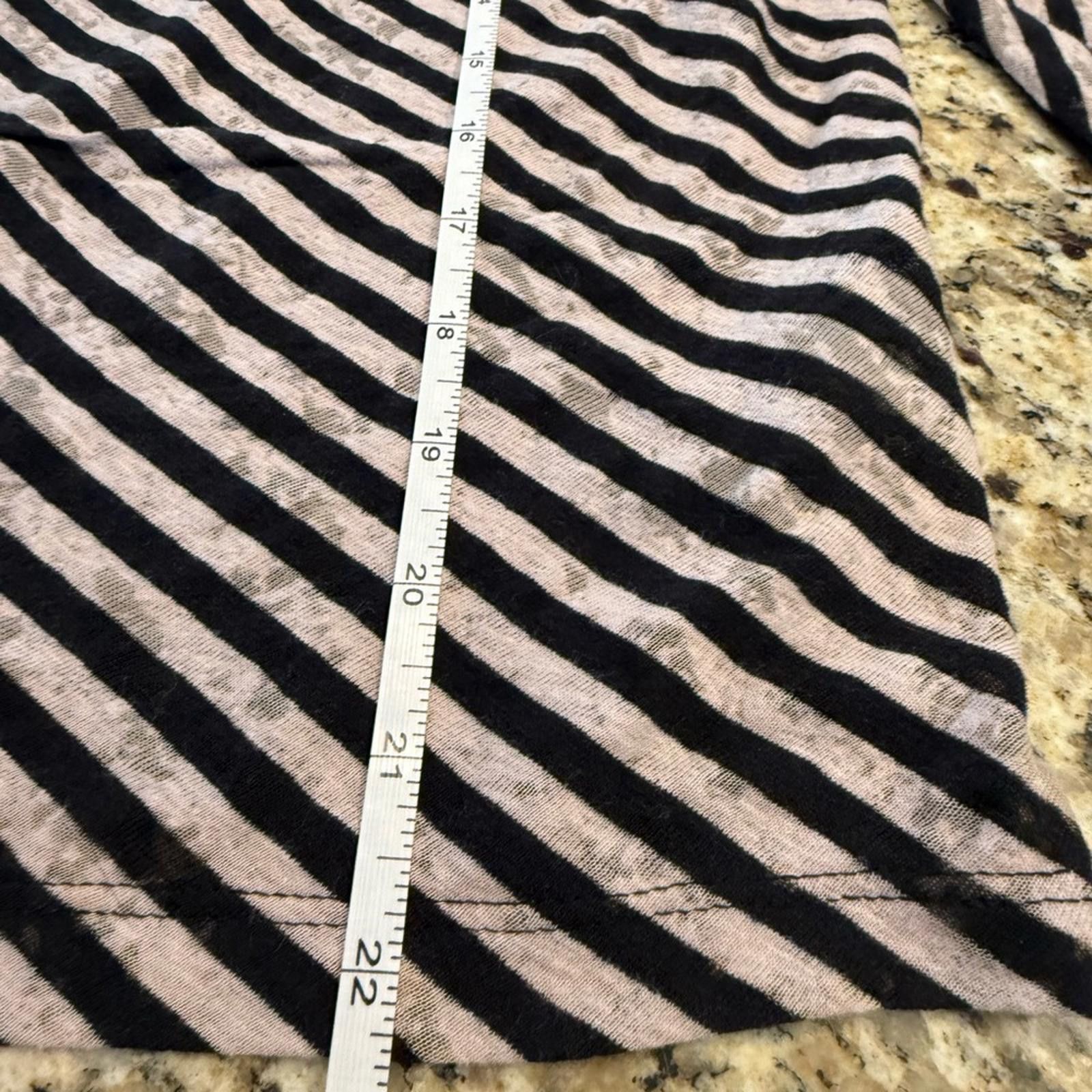 Other Anthropologie striped top mixed media lagenlook SZ SM Size S / US 4 / IT 40 - 11 Thumbnail