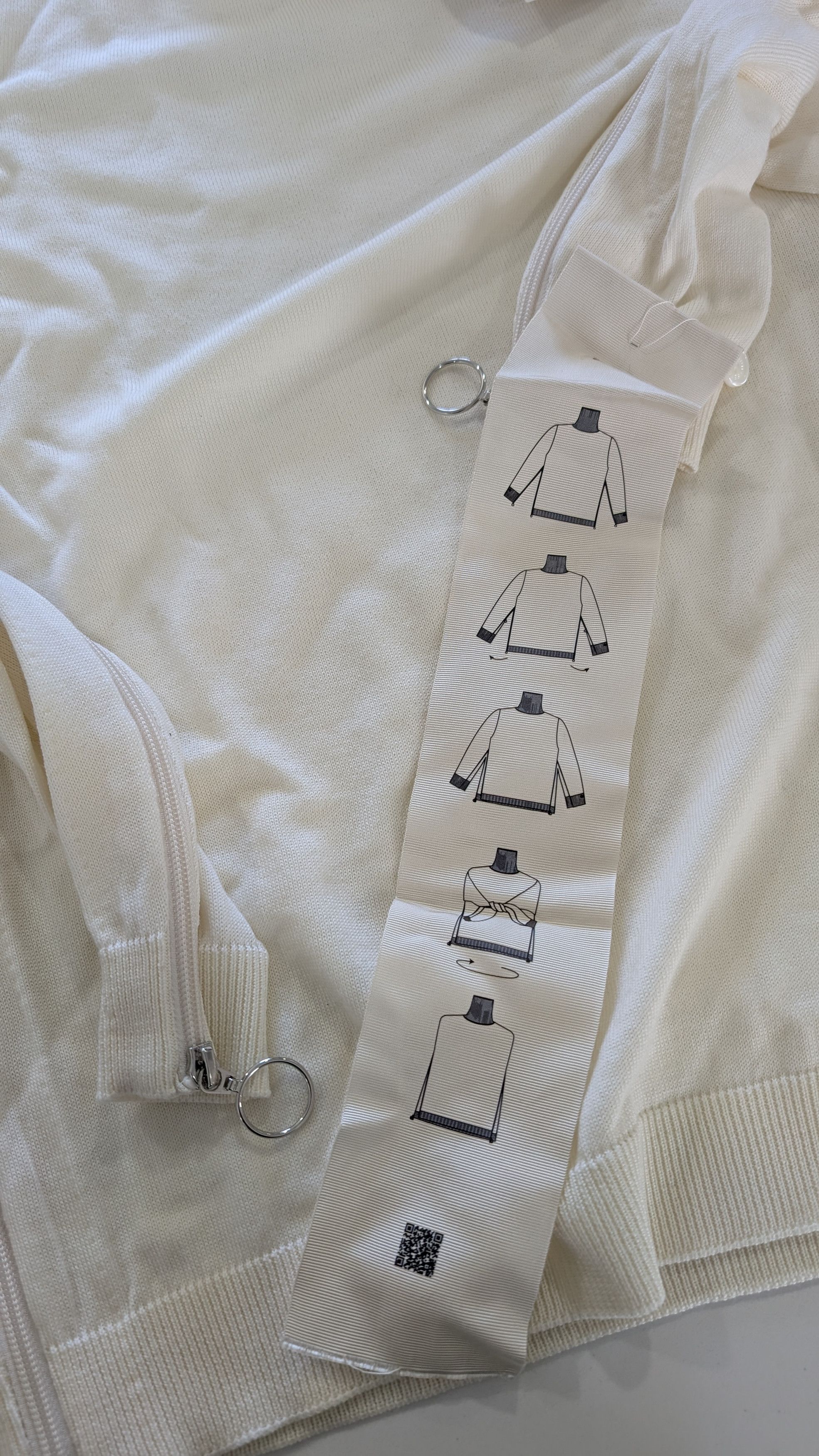 Other SETCHU Zip Knit Turtleneck Sweater Off-White Size 1 S Size US S / EU 44-46 / 1 - 5 Thumbnail