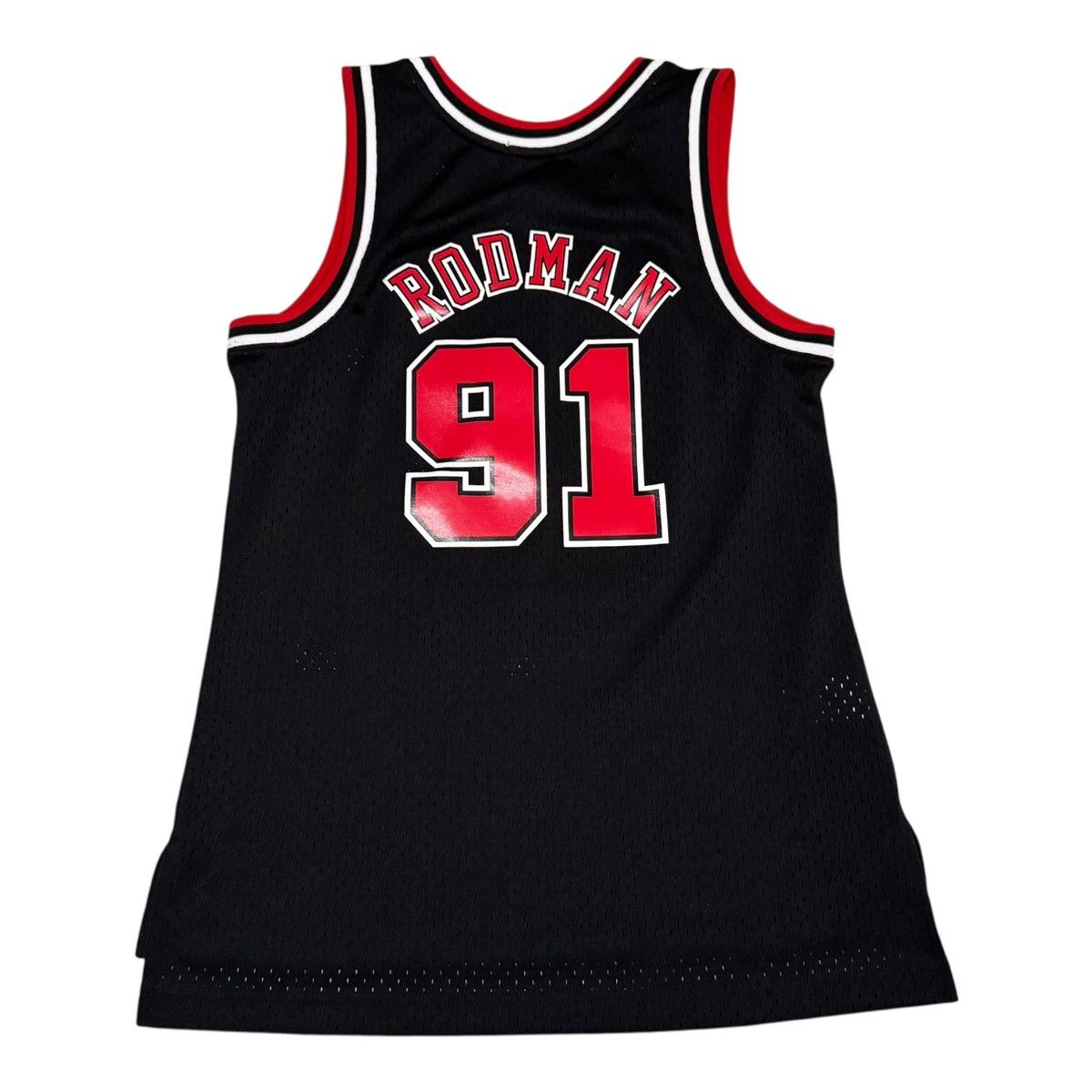 Mitchell & Ness Mitchell & Ness Chicago Bulls #91 Dennis Rodman Jersey M Size M / US 6-8 / IT 42-44 - 4 Thumbnail
