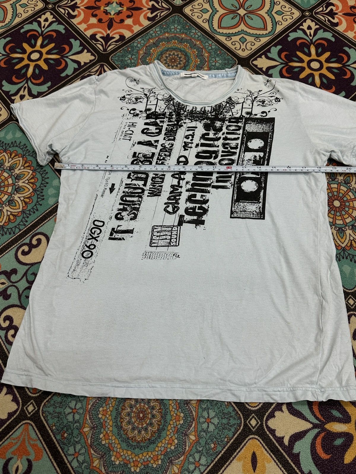 semanticdesign Semanticdesign Japan “Technologist Inovation” Poem T-Shirt Size US M / EU 48-50 / 2 - 5 Thumbnail