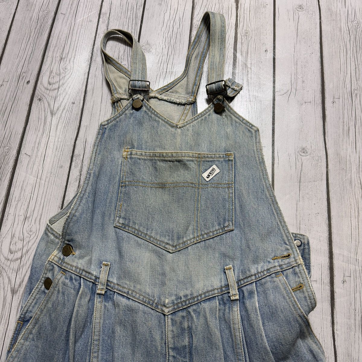 Guess × Vintage Vintage Guess overalls Size 26" / US 2 / IT 38 - 4 Thumbnail