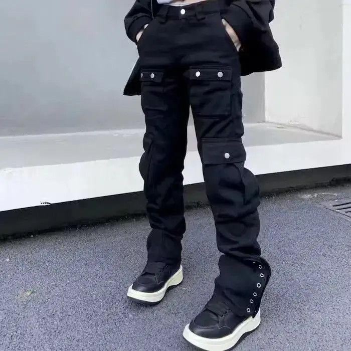 Japanese Brand Ankle Button Cargo Pant Size US 30 / EU 46 - 1 Thumbnail