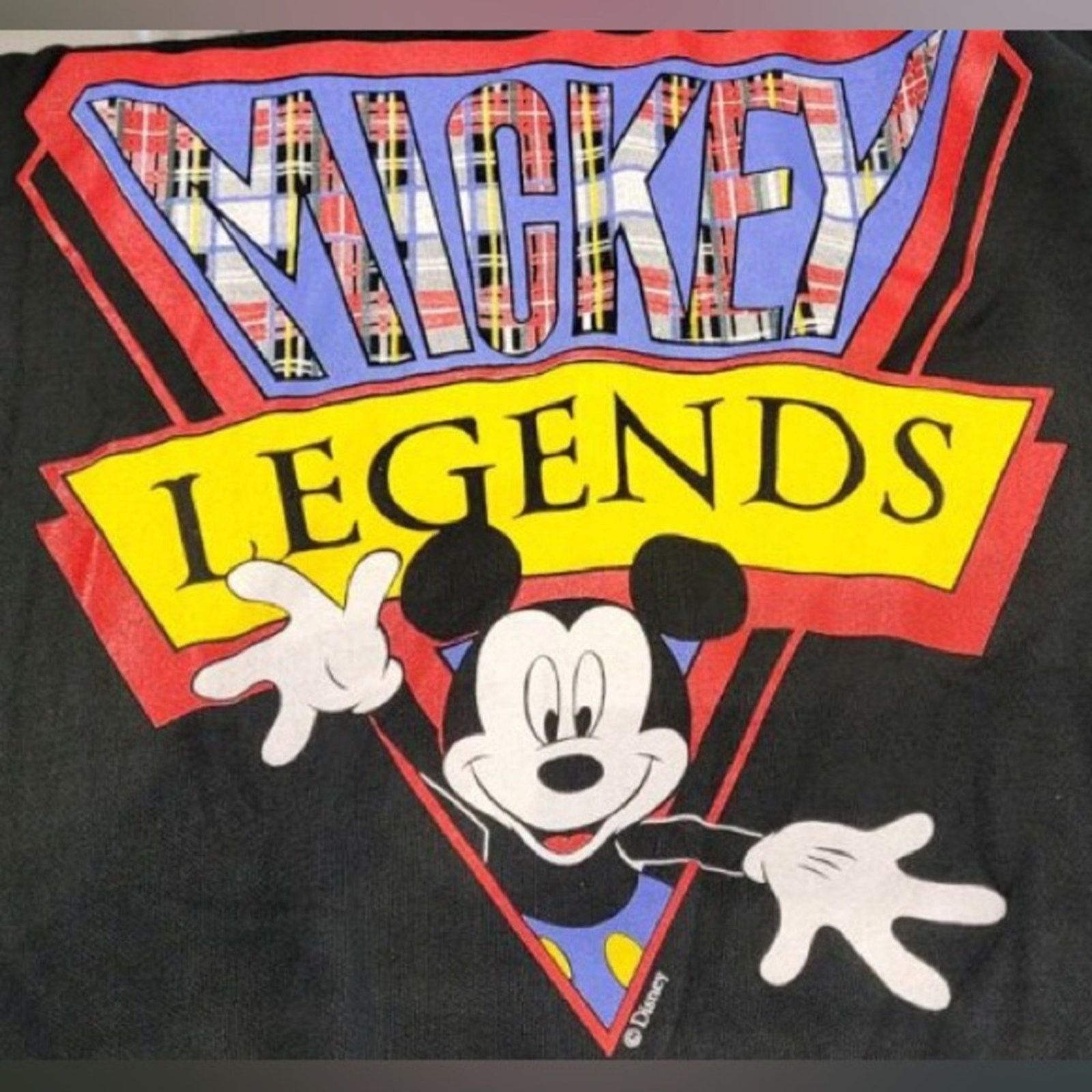 Mickey Unlimited Vintage 90’s Mickey Mouse "Legends" sweatshirt Size 3XL / US 20-22 - 2 Thumbnail