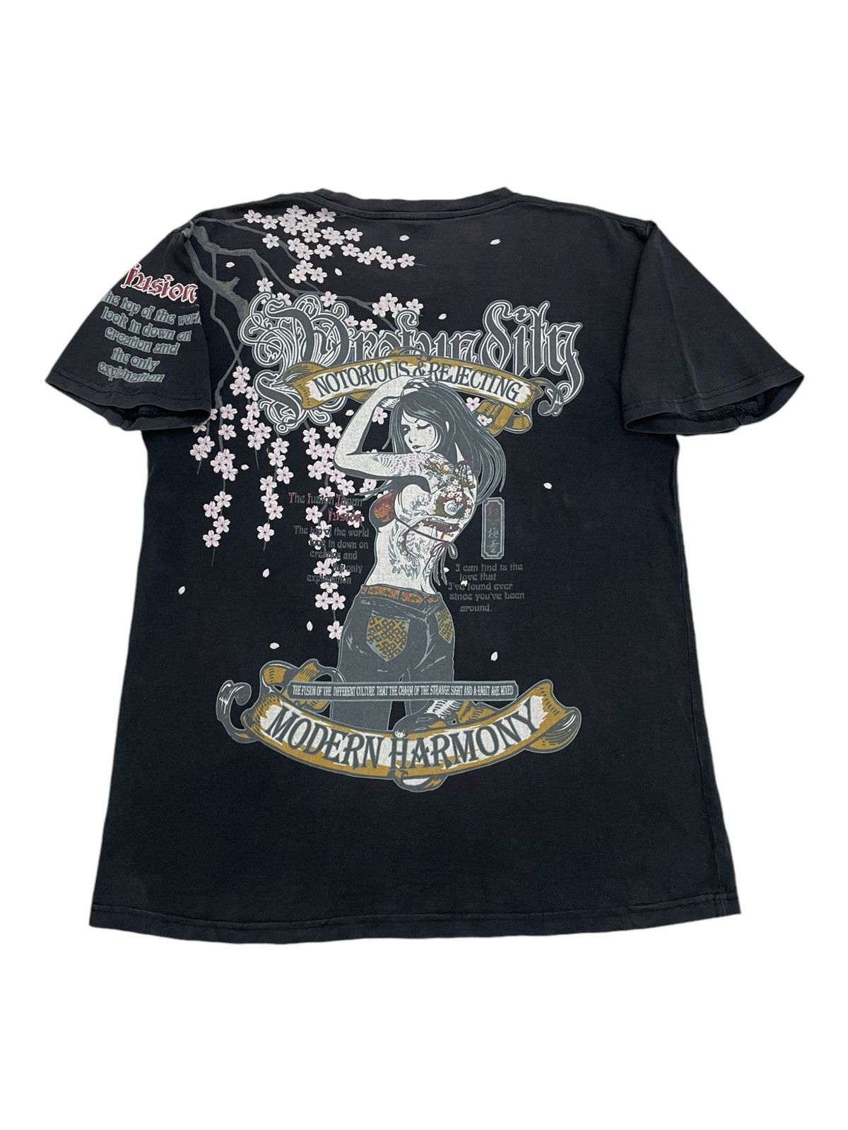 Bullet Noise Notorious & Rejecting Yakuza Girl Love Poem Japan Culture Size US XL / EU 56 / 4 - 2 Thumbnail