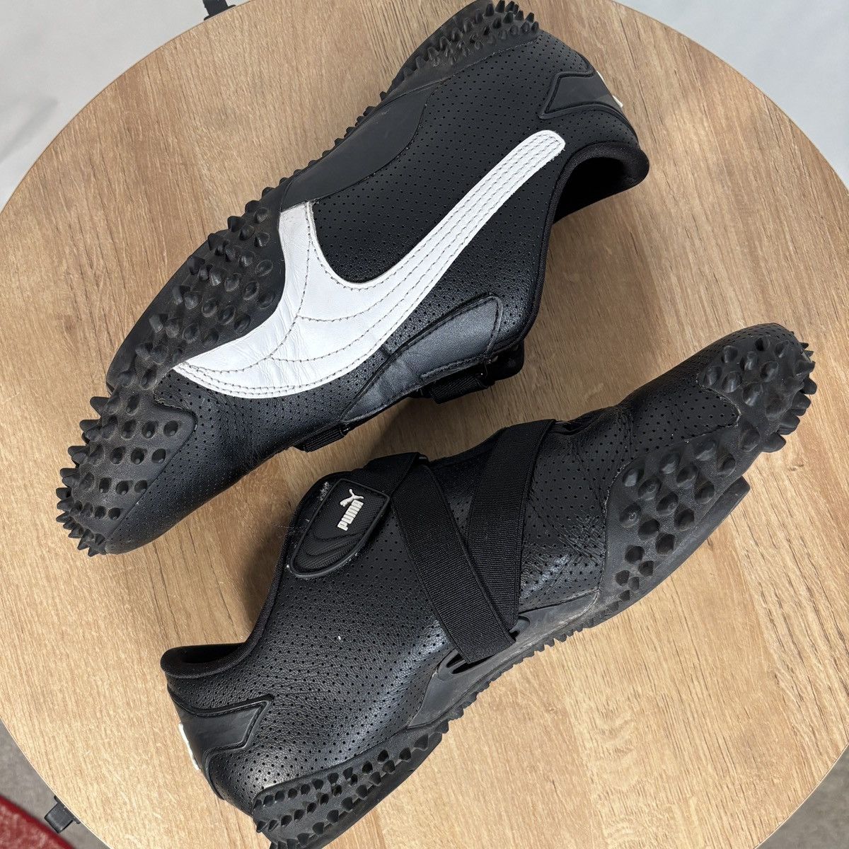 Puma Puma Mostro Black & White Used 9.5M Size US 9.5 / EU 42-43 - 6 Thumbnail