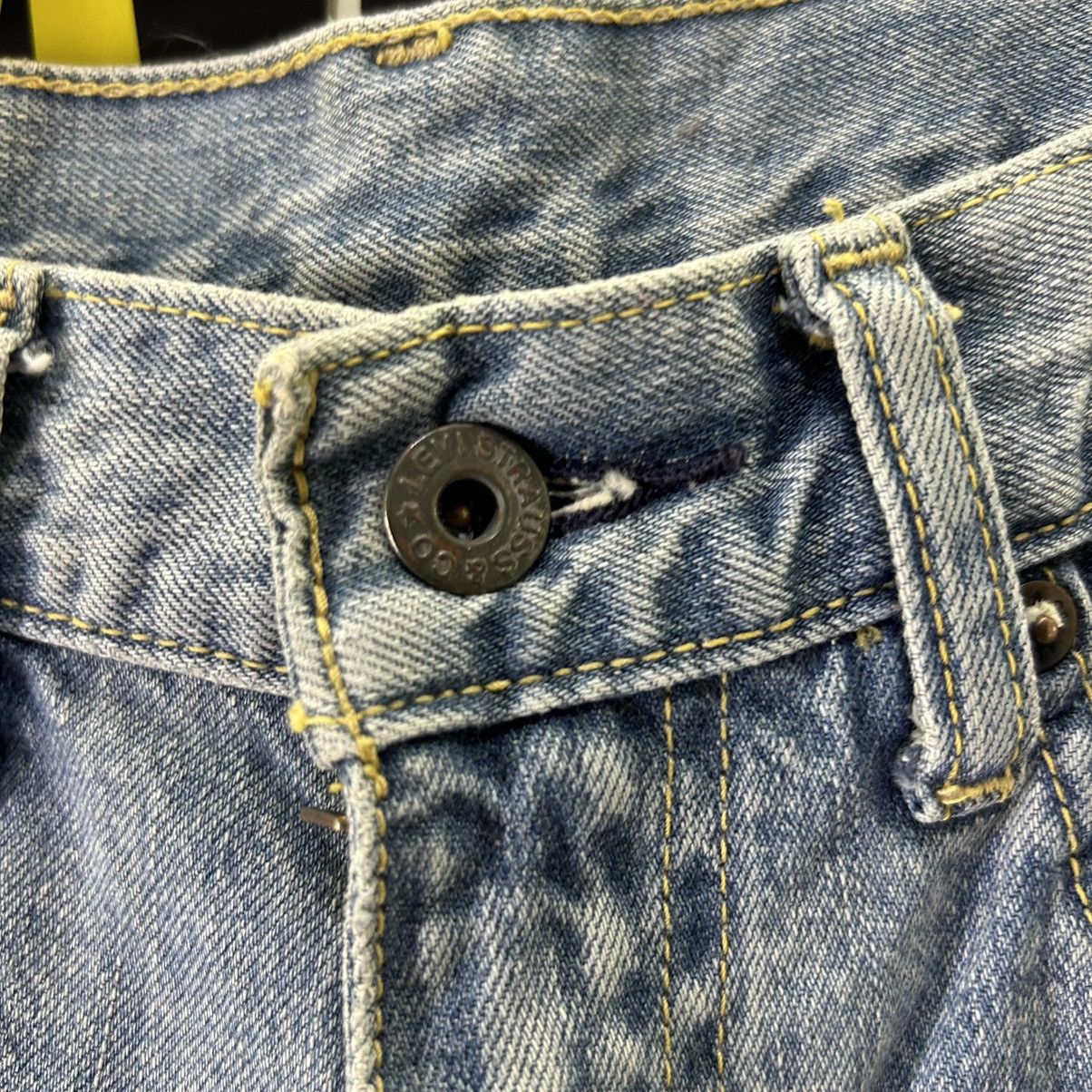 Levi's Vintage Levi’s 504 Y2k Distressed Denim Size US 30 / EU 46 - 7 Thumbnail