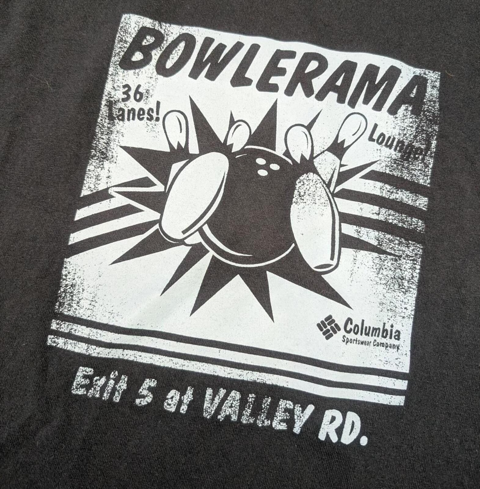 Columbia Vintage Columbia Sportswear Bowlerama Bowling Promo T-shirt Size US XL / EU 56 / 4 - 2 Thumbnail