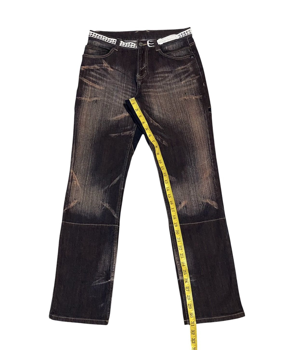 PPFM PPFM Star Mud-Wash Stretch Denim Pants Size US 30 / EU 46 - 15 Thumbnail