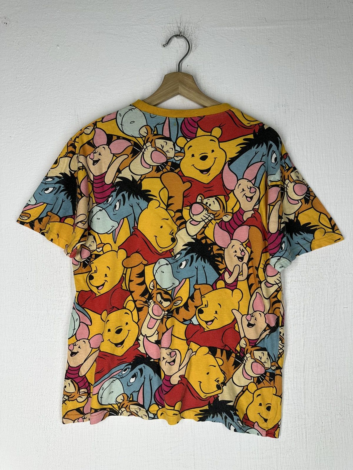 Japanese Brand All Over Print WinnieThe Pooh Shirt Tee Size US M / EU 48-50 / 2 - 3 Thumbnail