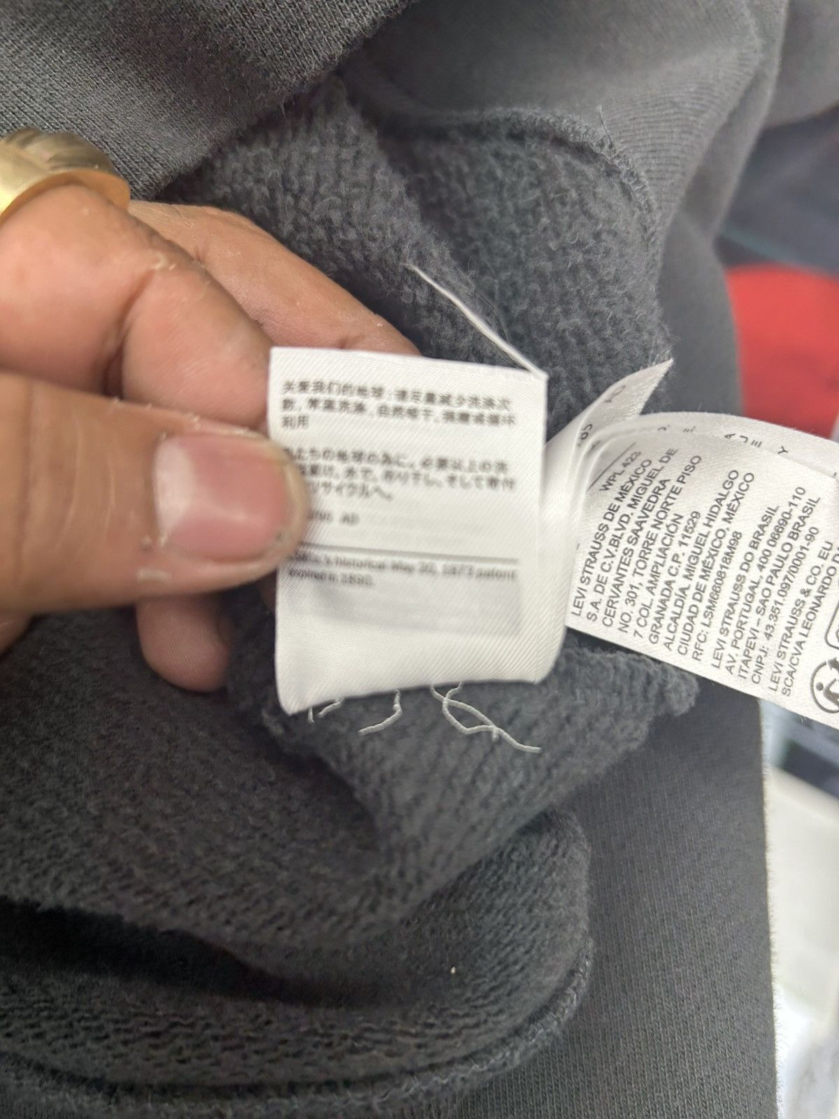 DENIM TEARS × Levi's Denim Tears x Levi’s Cotton Fleur De-Lis Crewneck... Size US M / EU 48-50 / 2 - 9 Thumbnail