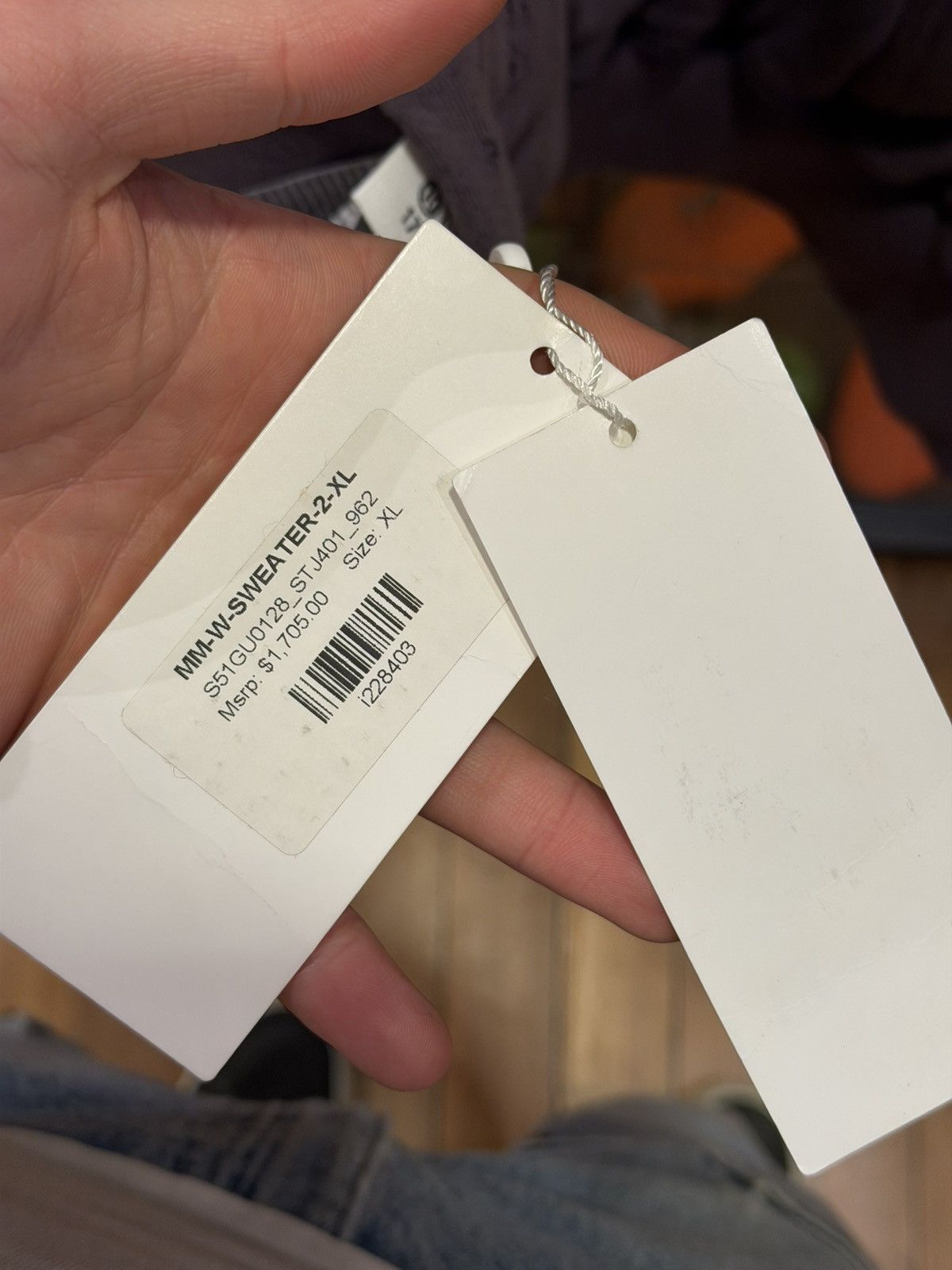 Maison Margiela Maison Margiela Reverse Logo Hoodie Size US XL / EU 56 / 4 - 5 Thumbnail