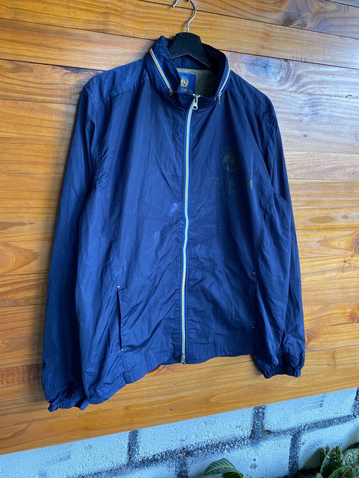 Japanese Brand Premium Boss Coffee Blue Zip-Up Jacket – Vintage Japanese Size US L / EU 52-54 / 3 - 5 Thumbnail