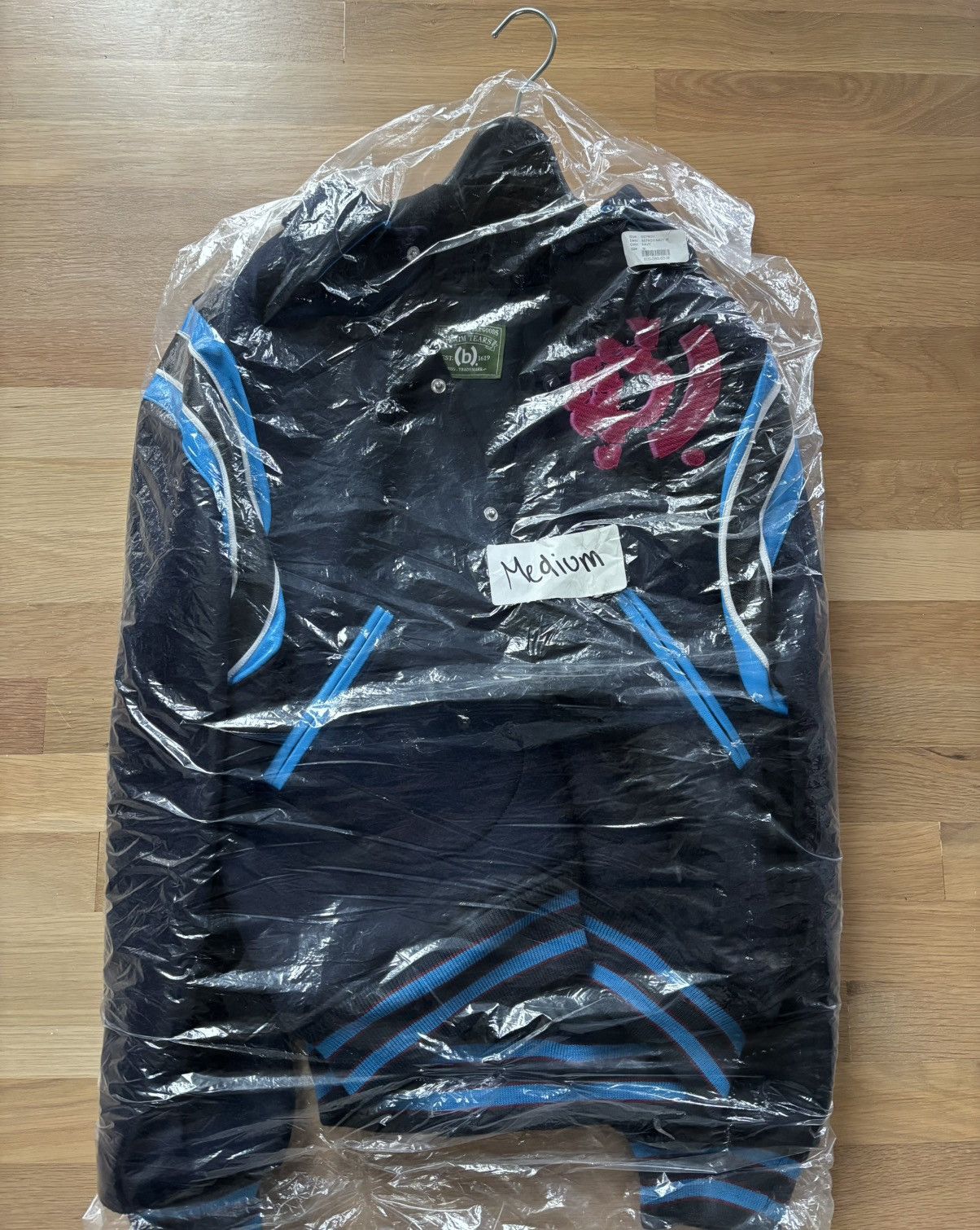 DENIM TEARS Denim Tears Bstroy Tears Varsity Jacket Size US M / EU 48-50 / 2 - 13 Thumbnail