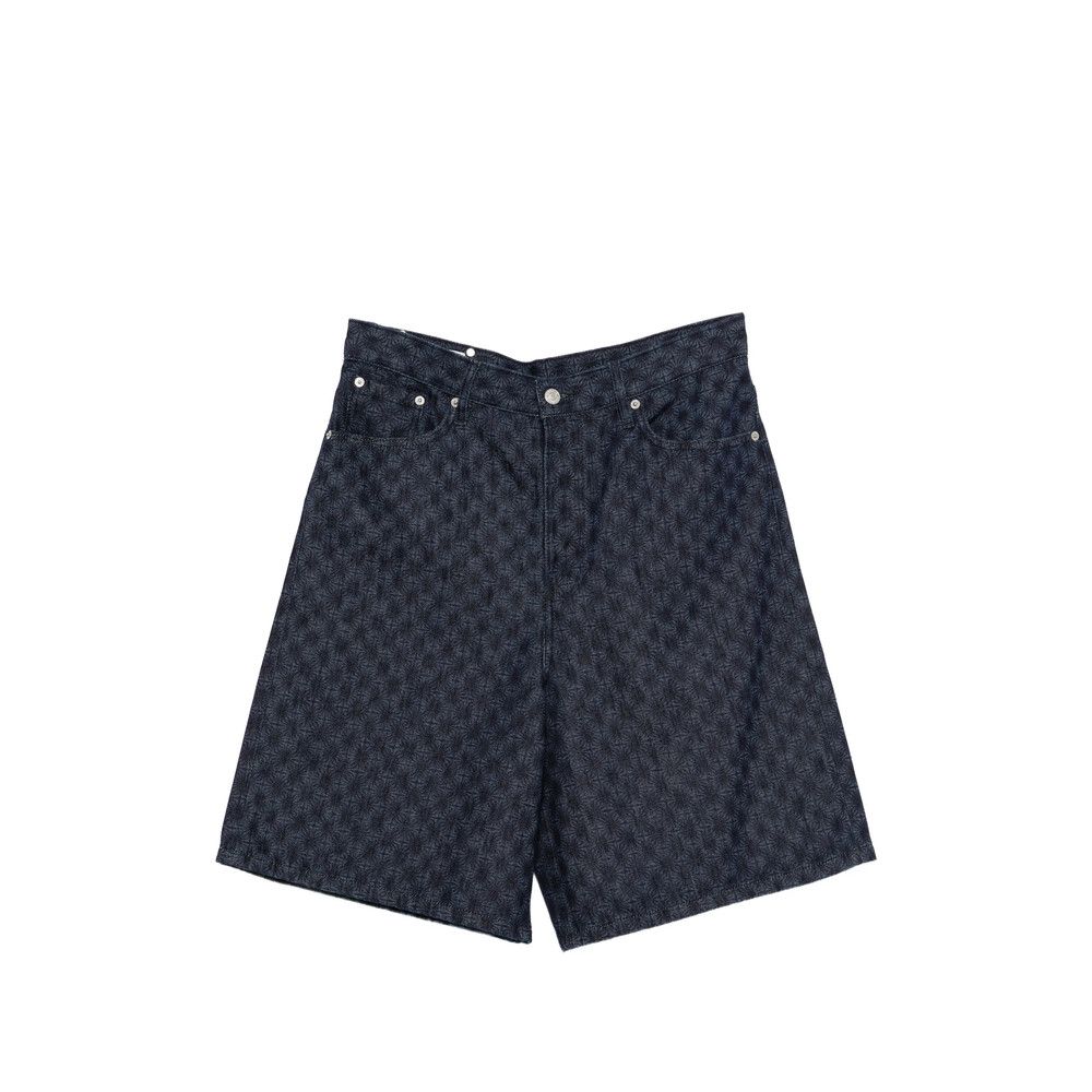Dries Van Noten Dries Van Noten BLUE Shorts - Denim Shorts Size US 33 - 1 Thumbnail