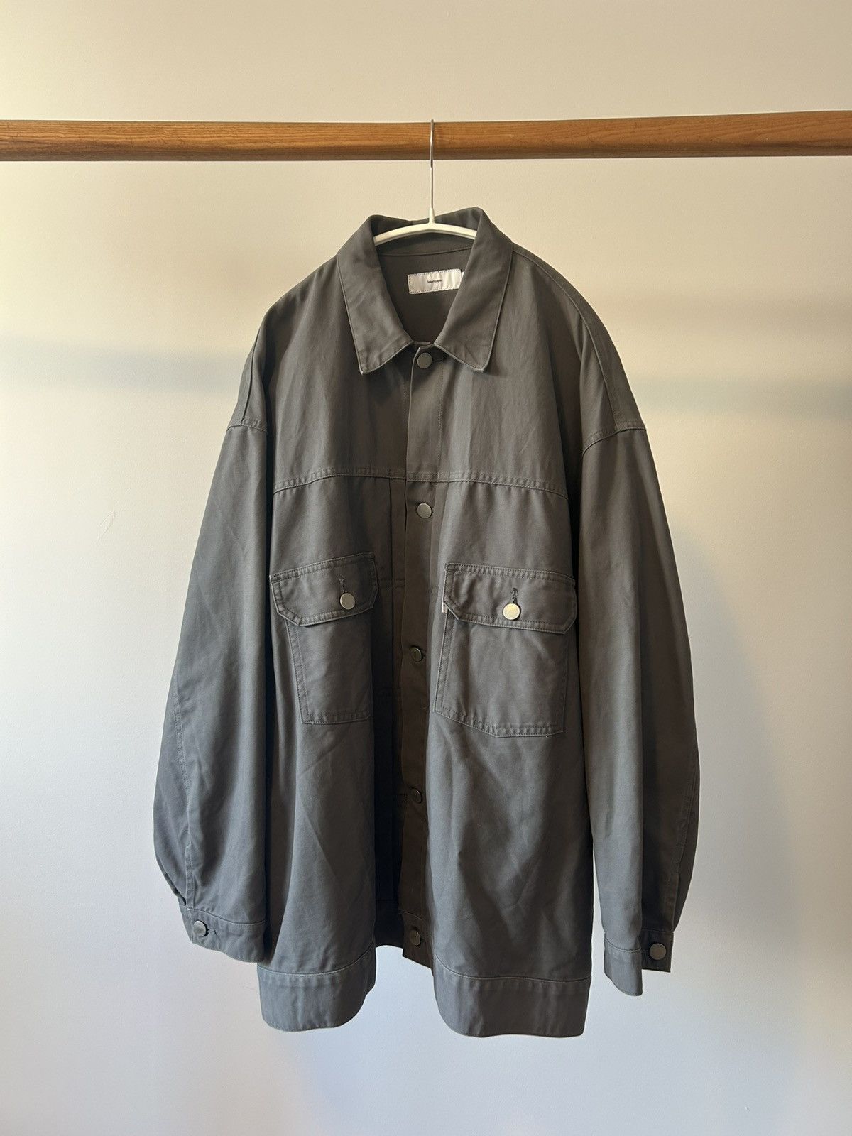 ジャケット・アウター Double Cloth Peach Trucker Jacket Graphpaper グラフペーパー Double Cloth Peach Trucker Jacket