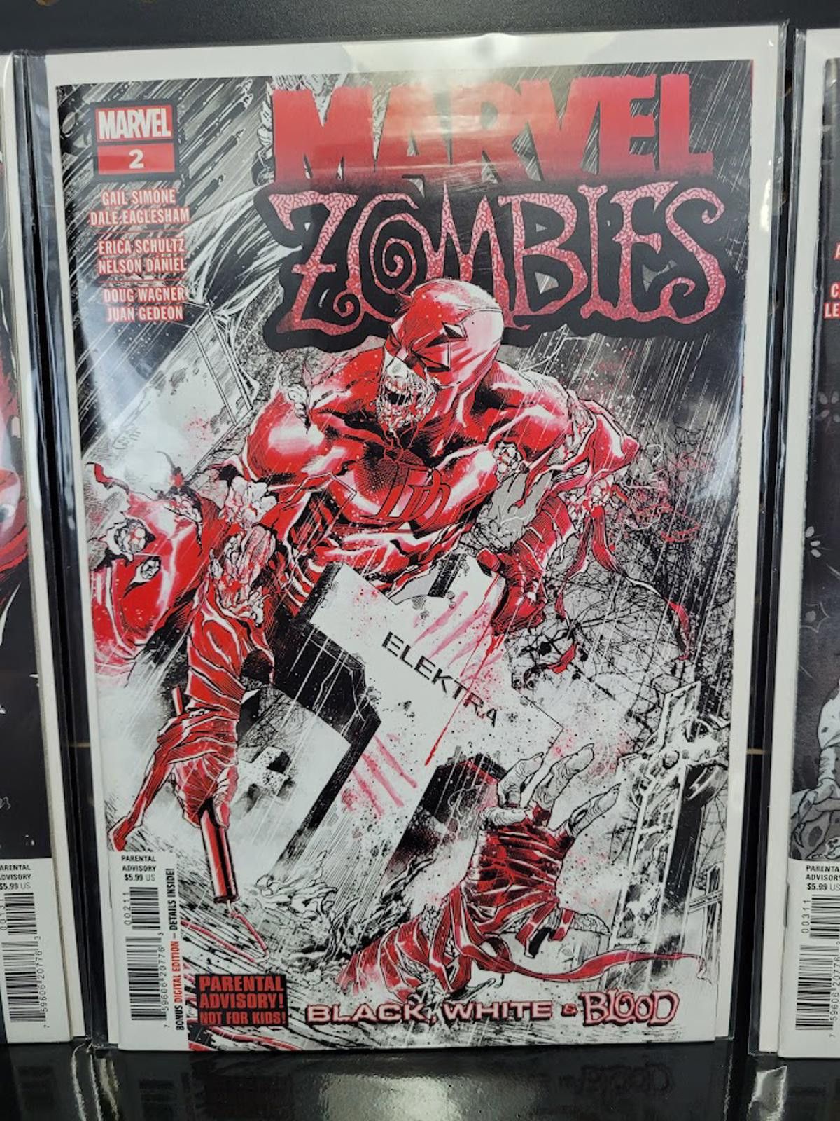 Marvel Comics Marvel Zombies Black, White & Blood #1-4 Comic Set Size ONE SIZE - 3 Thumbnail