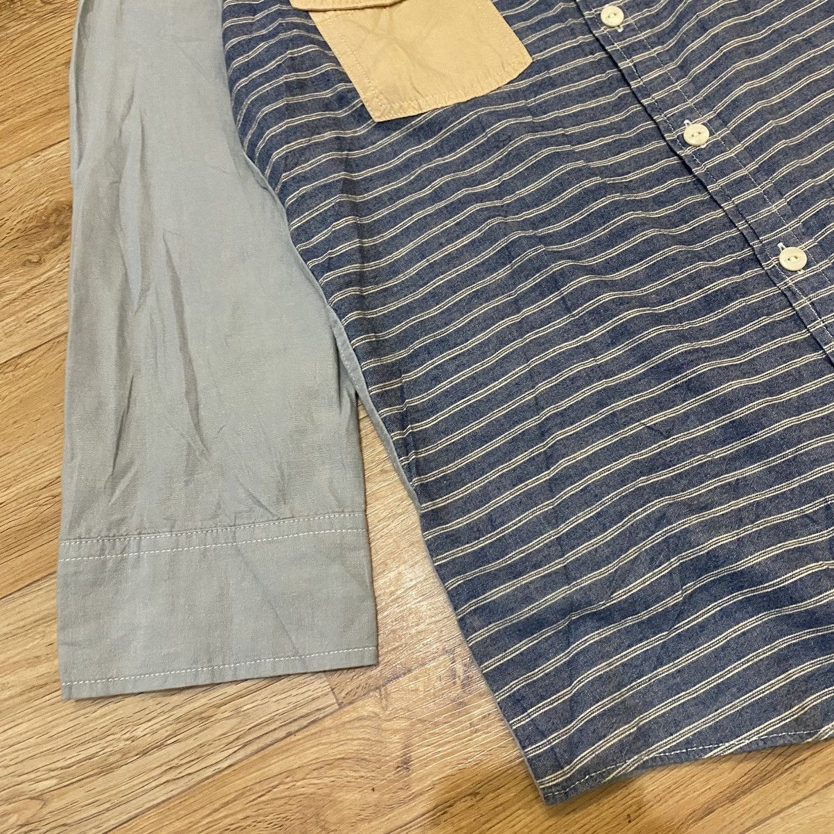 SHAREEF Shareef Made In Japan Mini Collar Button Ups Shirt Size US M / EU 48-50 / 2 - 6 Thumbnail
