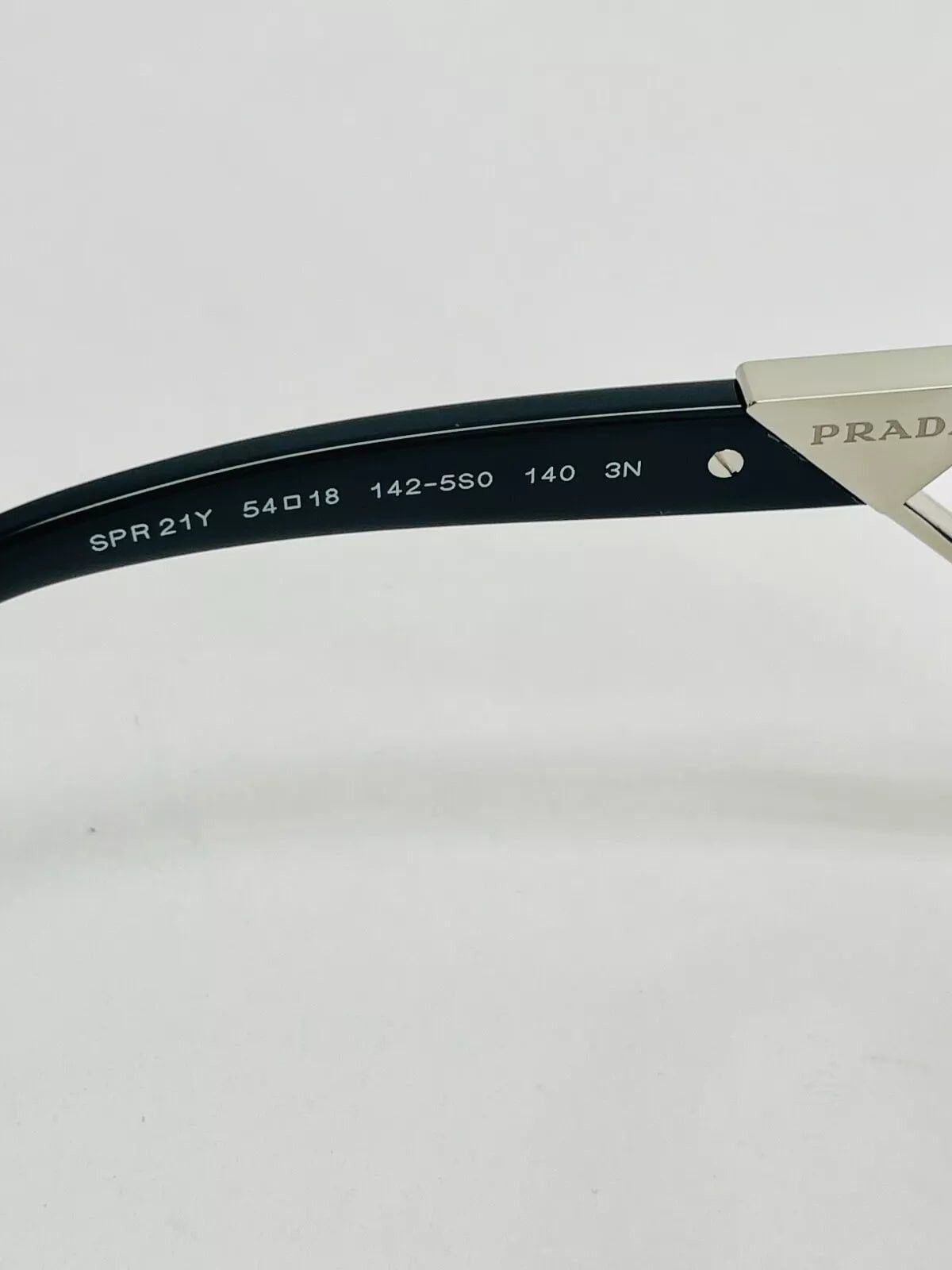 Prada PRADA SYMBOLE White Silver PR21YS 21Y Fashion Sunglasses Size ONE SIZE - 7 Thumbnail