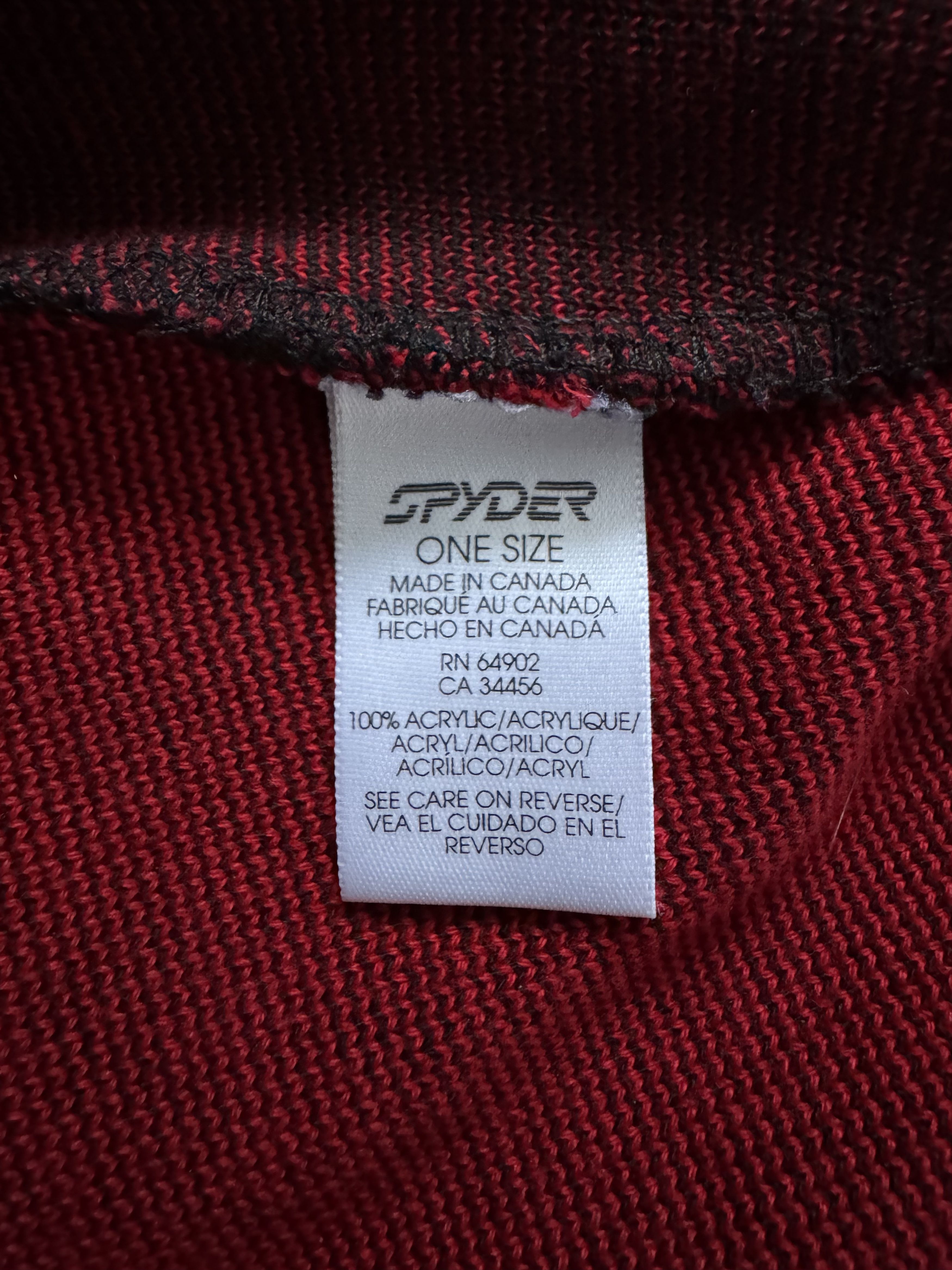 Spyder Vintage Spyder Hat Spider Web Beanie Size ONE SIZE - 6 Thumbnail