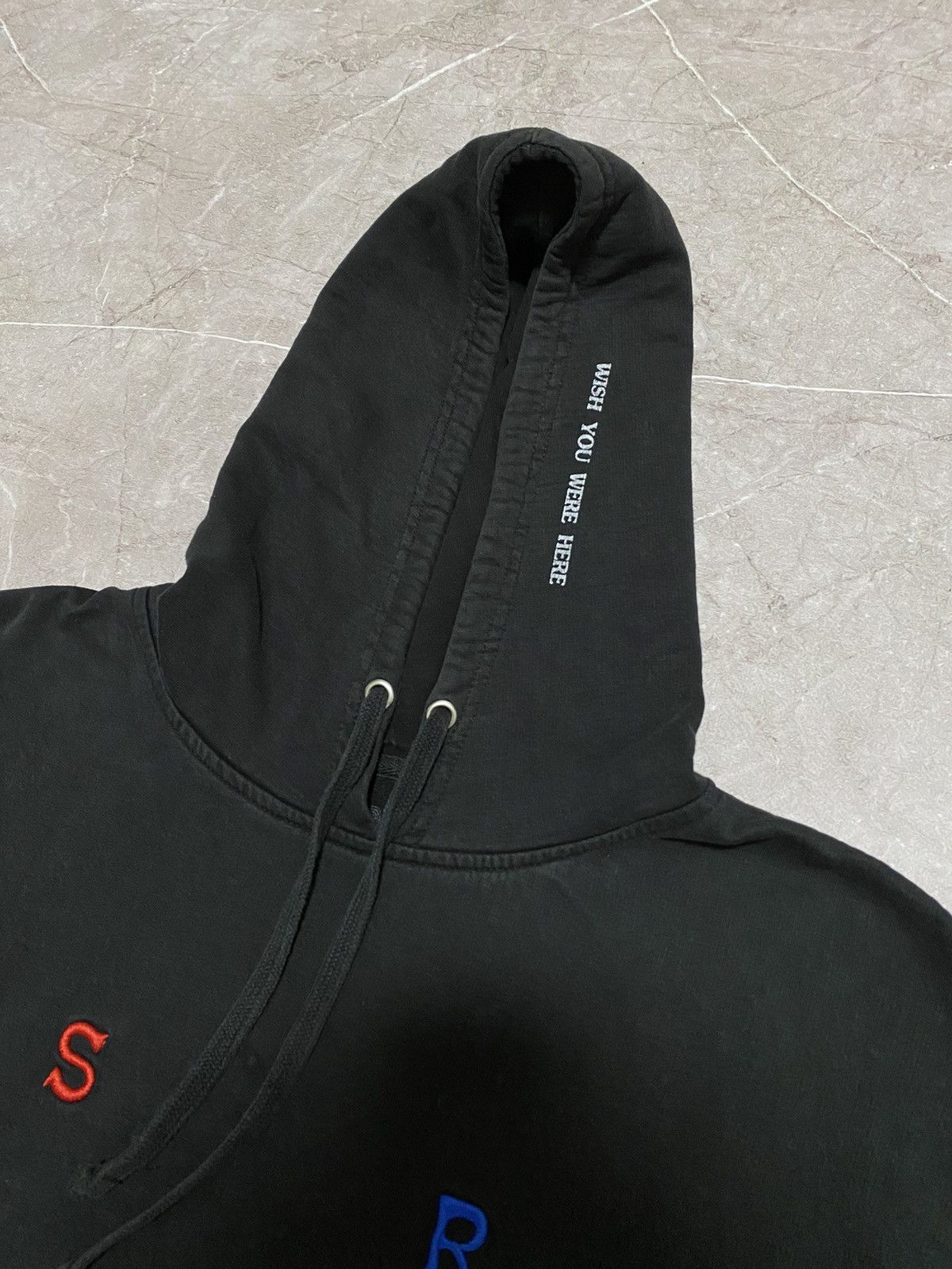 Travis Scott × Vintage Rare Y2K Travis Scott Astroworld Wish You Were Here Hoodie Size US L / EU 52-54 / 3 - 5 Thumbnail