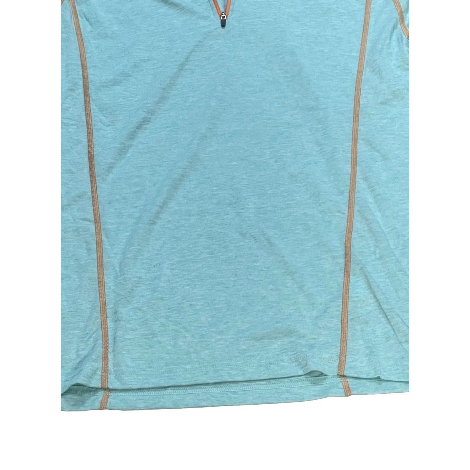 Orvis Orvis Dri-Release Quarter Zip Pullover Shirt Aqua Blue UPF 30 Men’s Medium Size US M / EU 48-50 / 2 - 7 Thumbnail