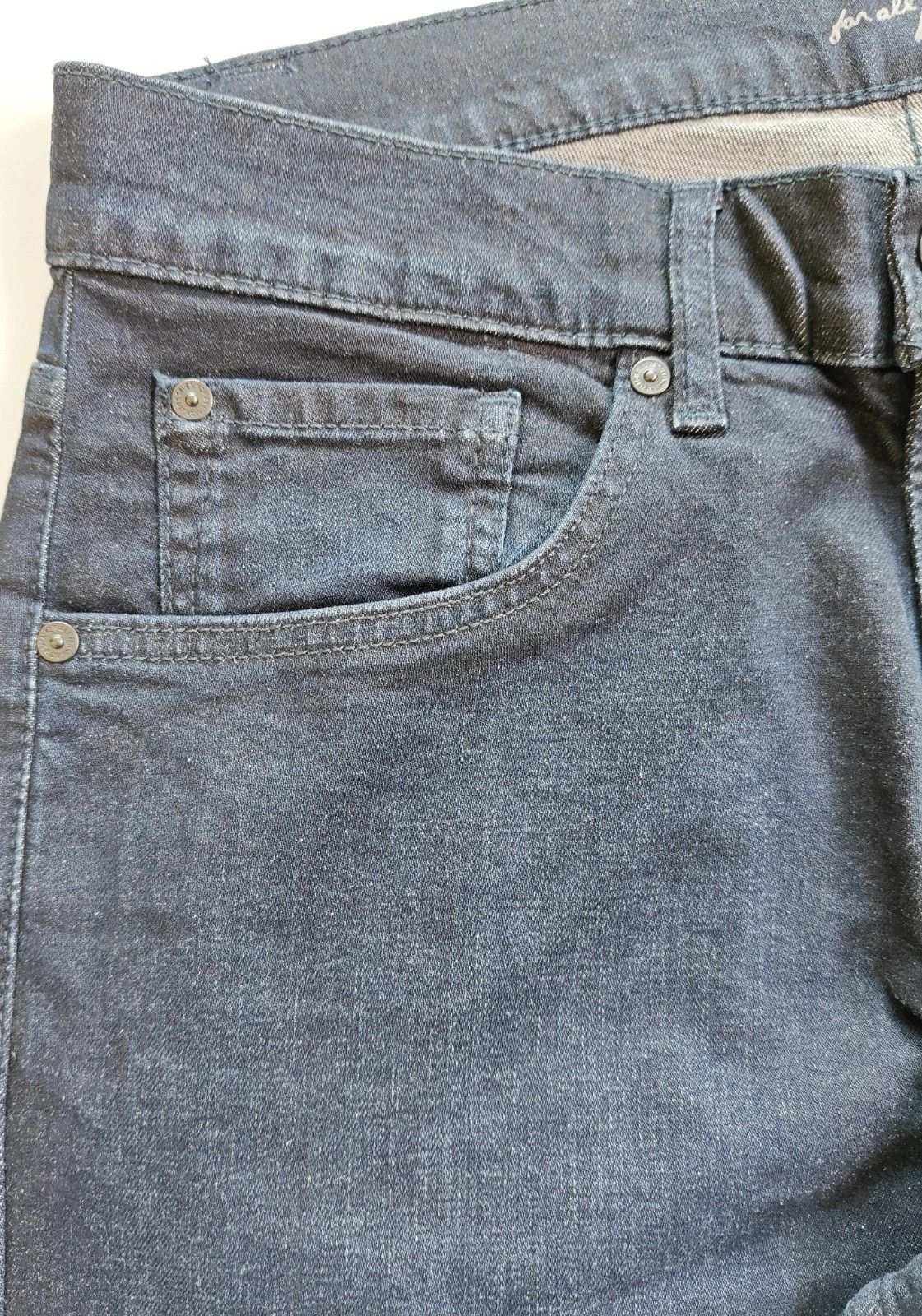 7 For All Mankind 7 For All ManKind Slimmy Tapered River Water Jeans T / 6015 Size US 32 / EU 48 - 4 Thumbnail