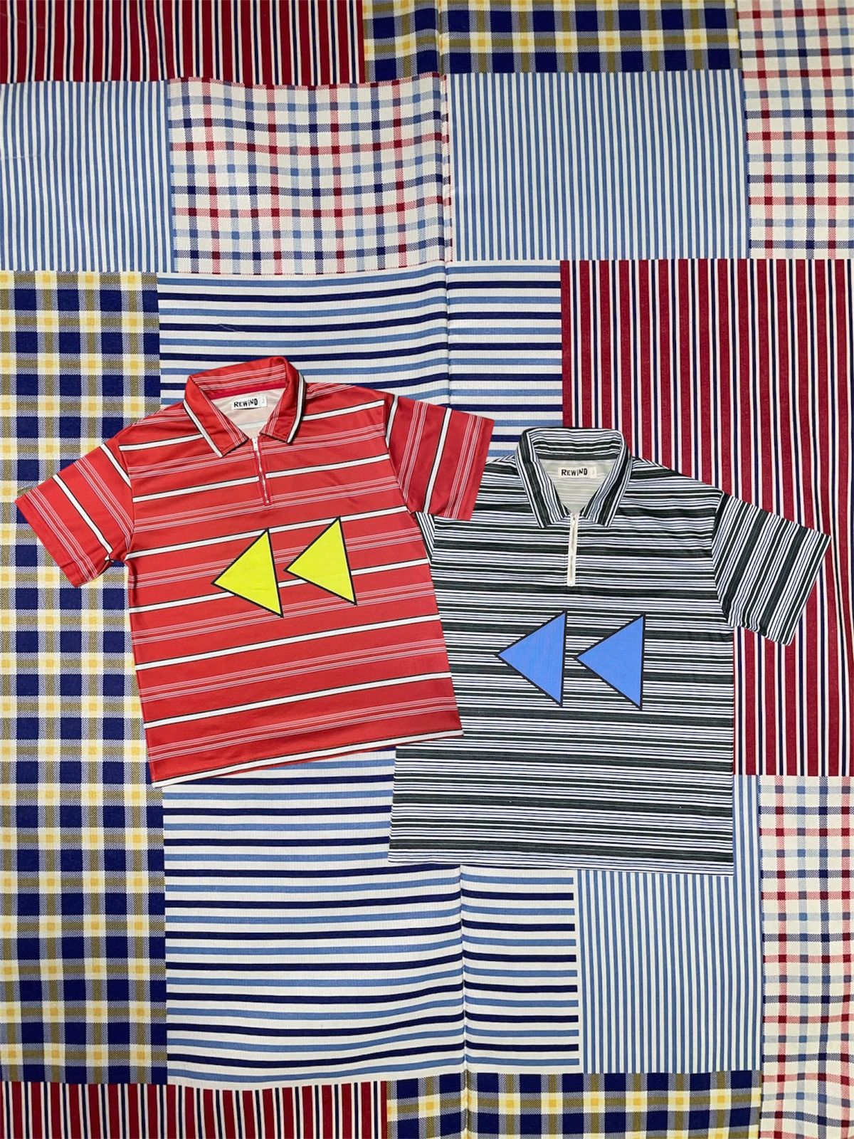 Rewind Quarter Zip Polos