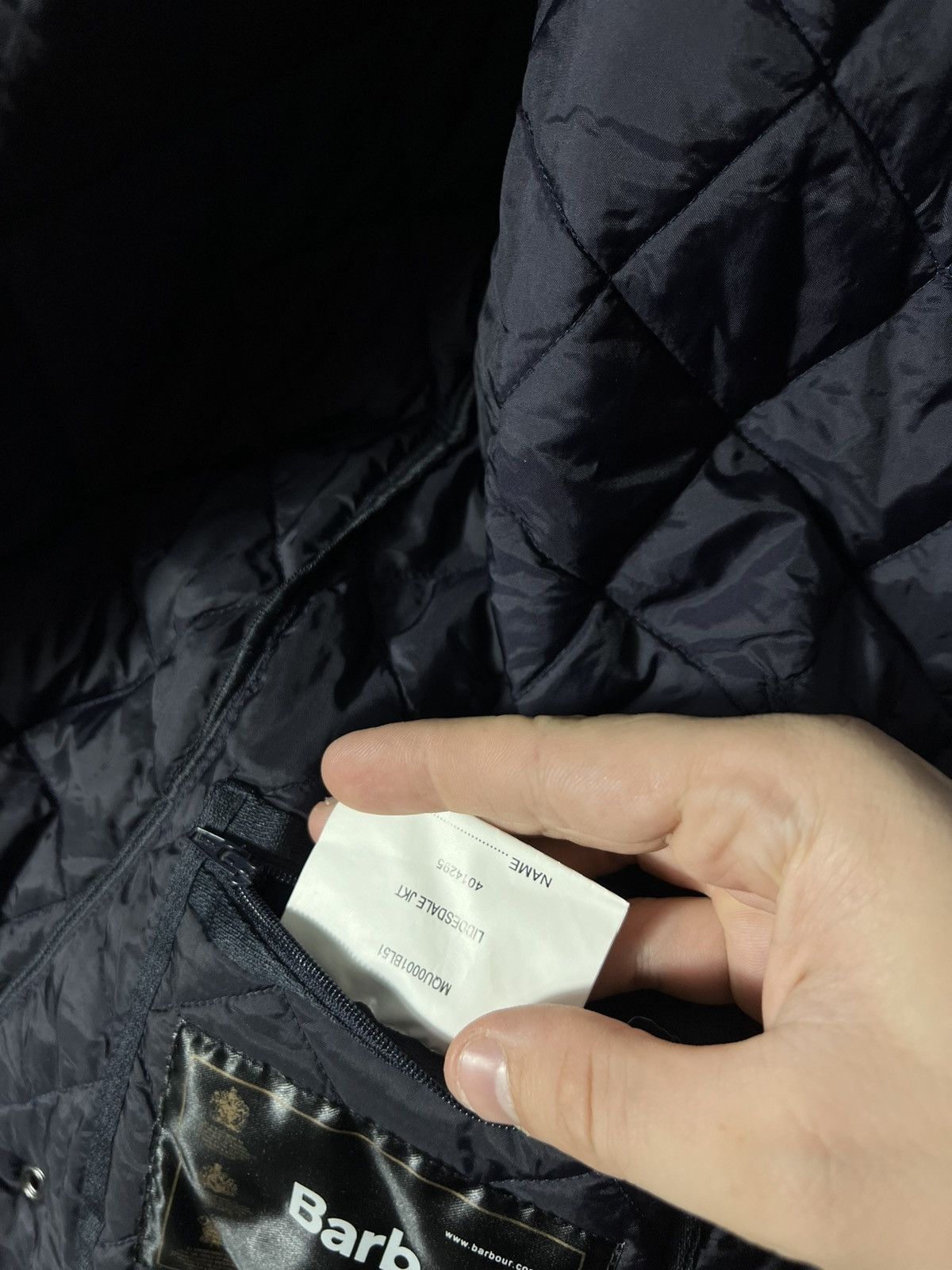 Barbour 🔥 Barbour Liddesdale Quilted Jacket — Royal Blue — Size L Size US L / EU 52-54 / 3 - 14 Thumbnail