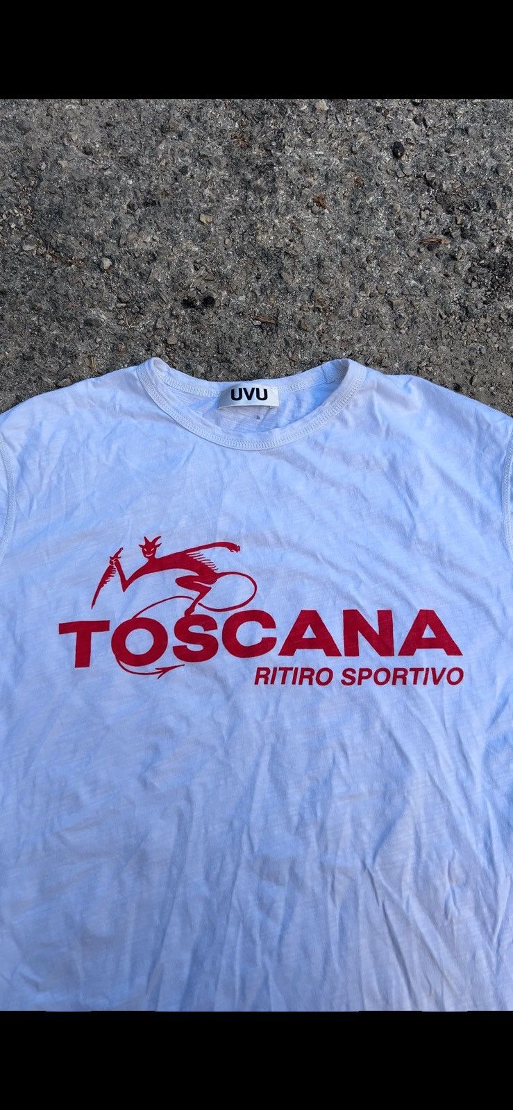 UVU Tシャツ TOSCANA RITIRO SPORTIVO UVU UVU running club toscana t shirt | Grailed