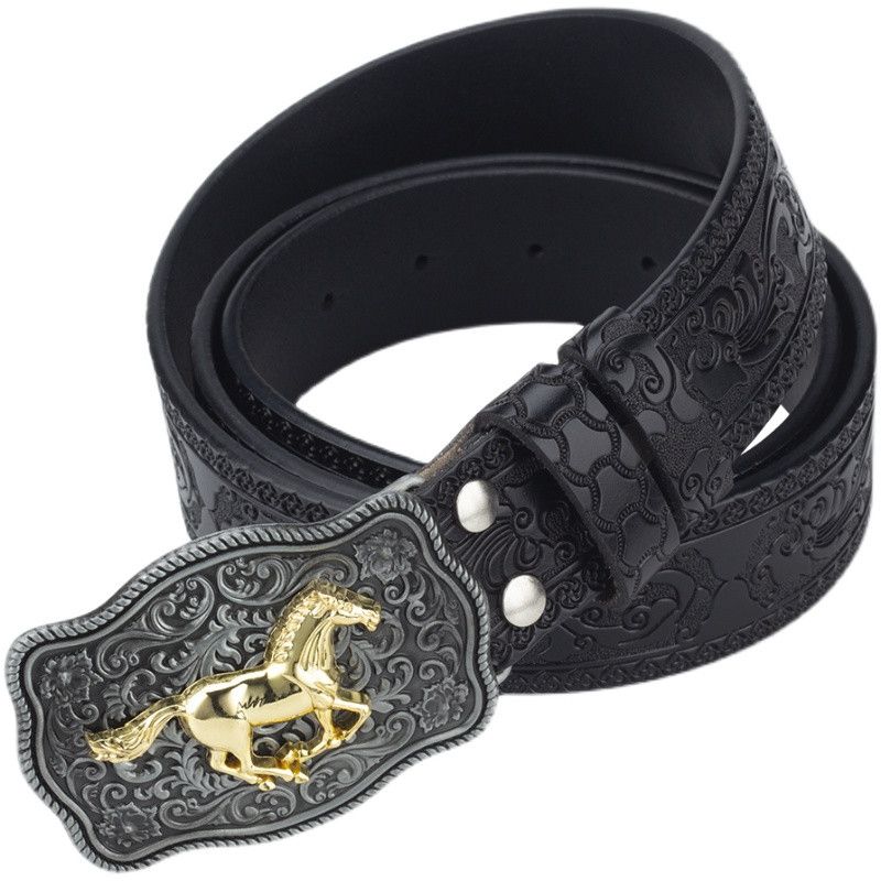 Designer Rare Vintage Belt Riveted Belts Menswear Accessories Size ONE SIZE - 5 Thumbnail