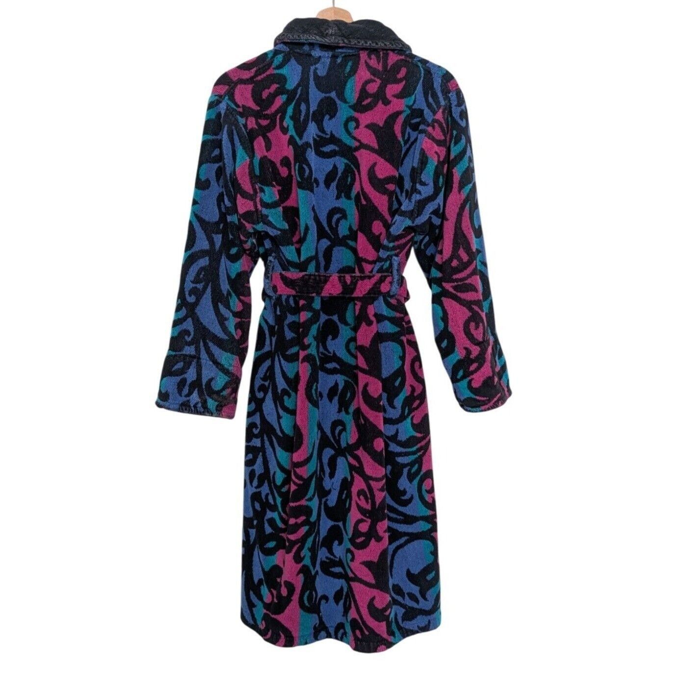 Designer TJ Lawford Scrolls Turkish Cotton Robe Womens Size Medium Size M / US 6-8 / IT 42-44 - 11 Thumbnail