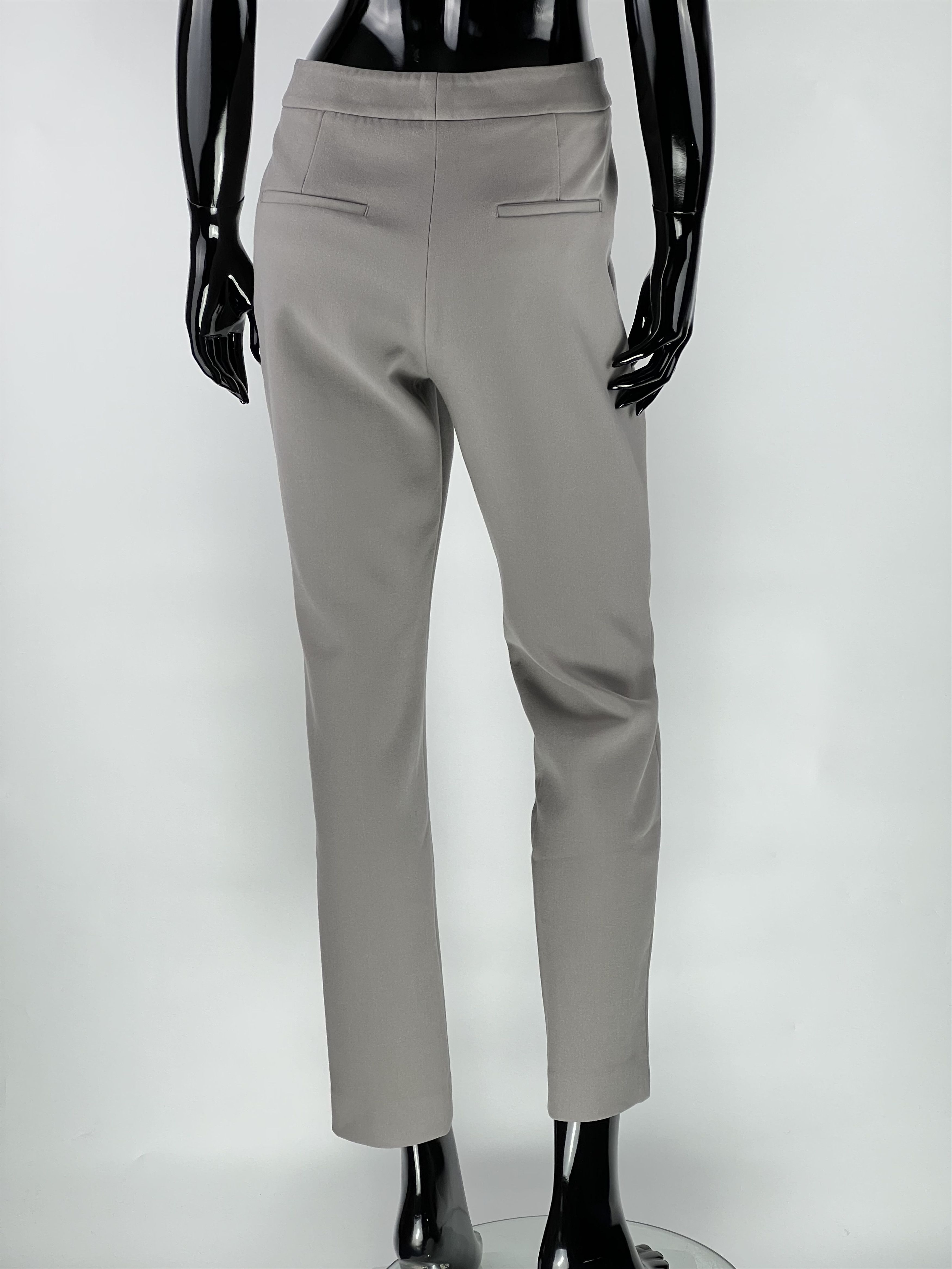 Peserico Peserico Women's Gray Pants Size IT44 Size 30" / US 8 / IT 44 - 3 Thumbnail
