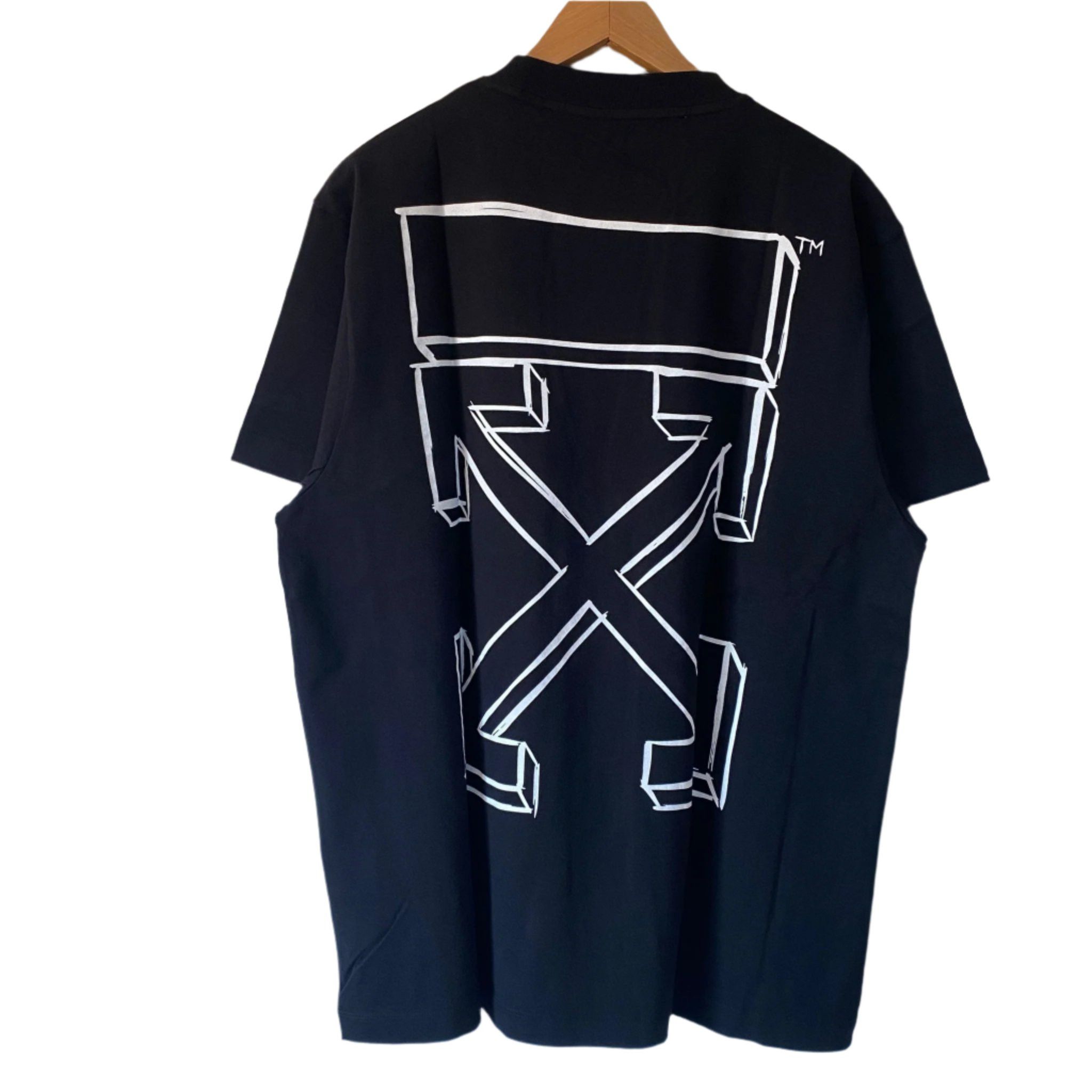 Off White Black 3D Arrows Oversized T Shirt Grailed