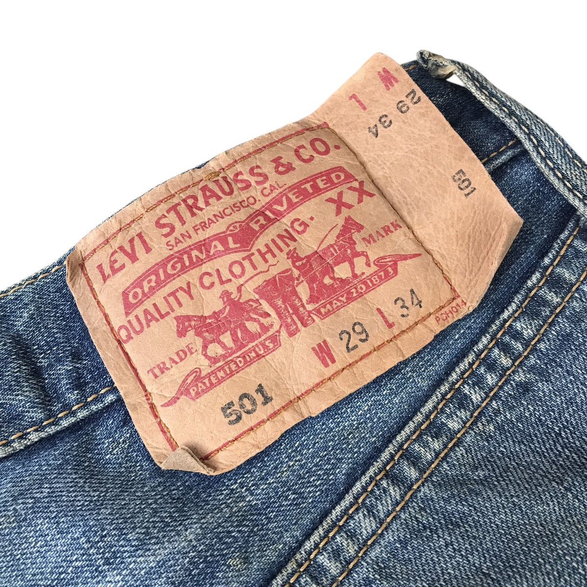 Levi's Levi’s Strauss Lot. 501 Vintage 2000s Distressed Denim Size US 29 - 8 Thumbnail