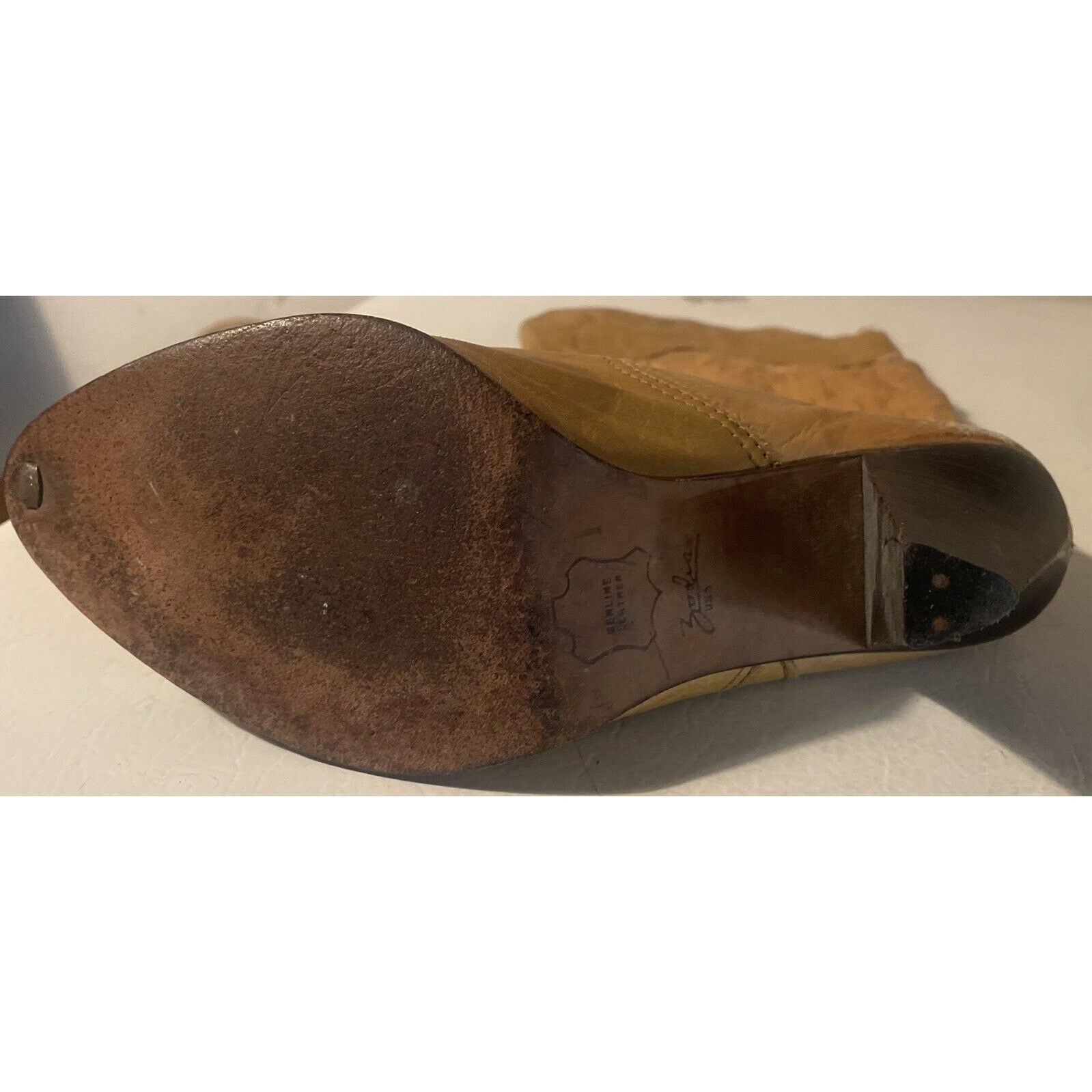 Other Vintage 70's Zodiac Cowgirl Boots Women's Size 6.5 Hippie Wo Size US 6.5 / IT 36.5 - 10 Thumbnail