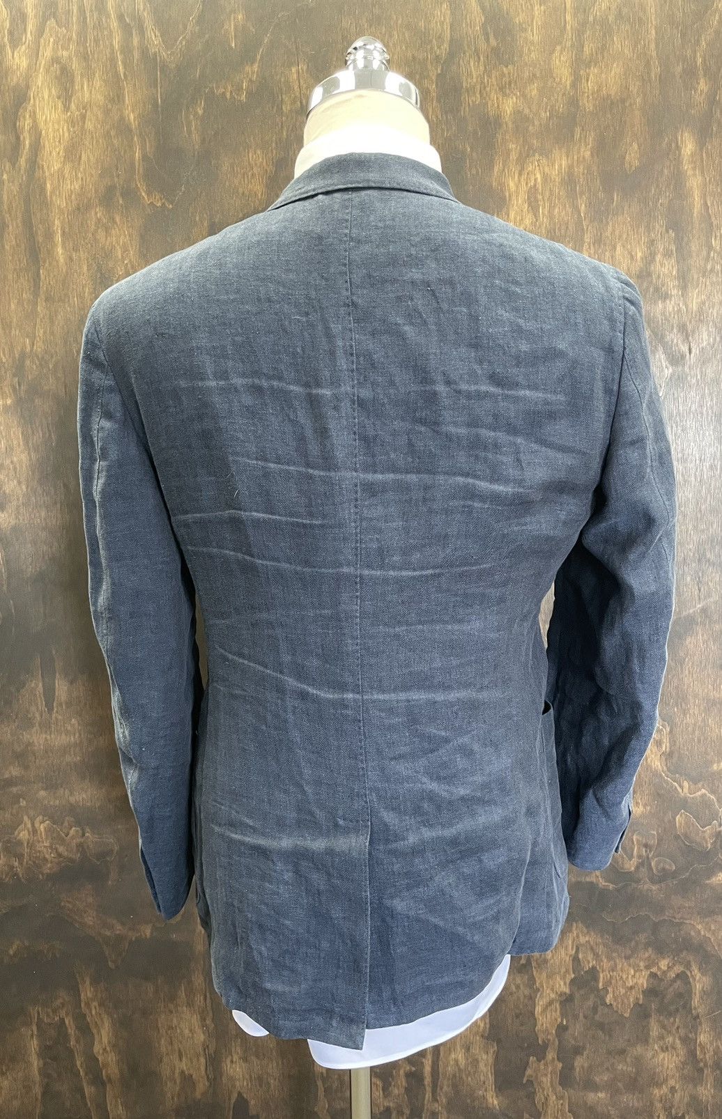 Ermenegildo Zegna Patch Pocket Linen Jacket Size 40R - 5 Thumbnail